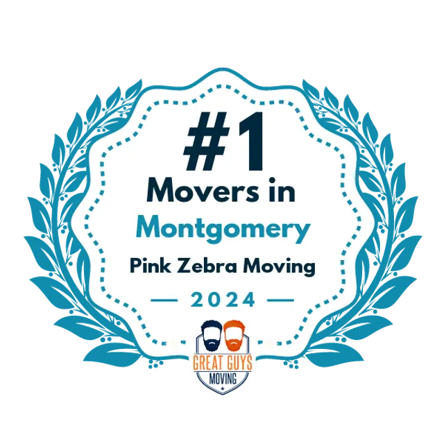 #1 Ranked Movers in Montgomery, AL 2024 award