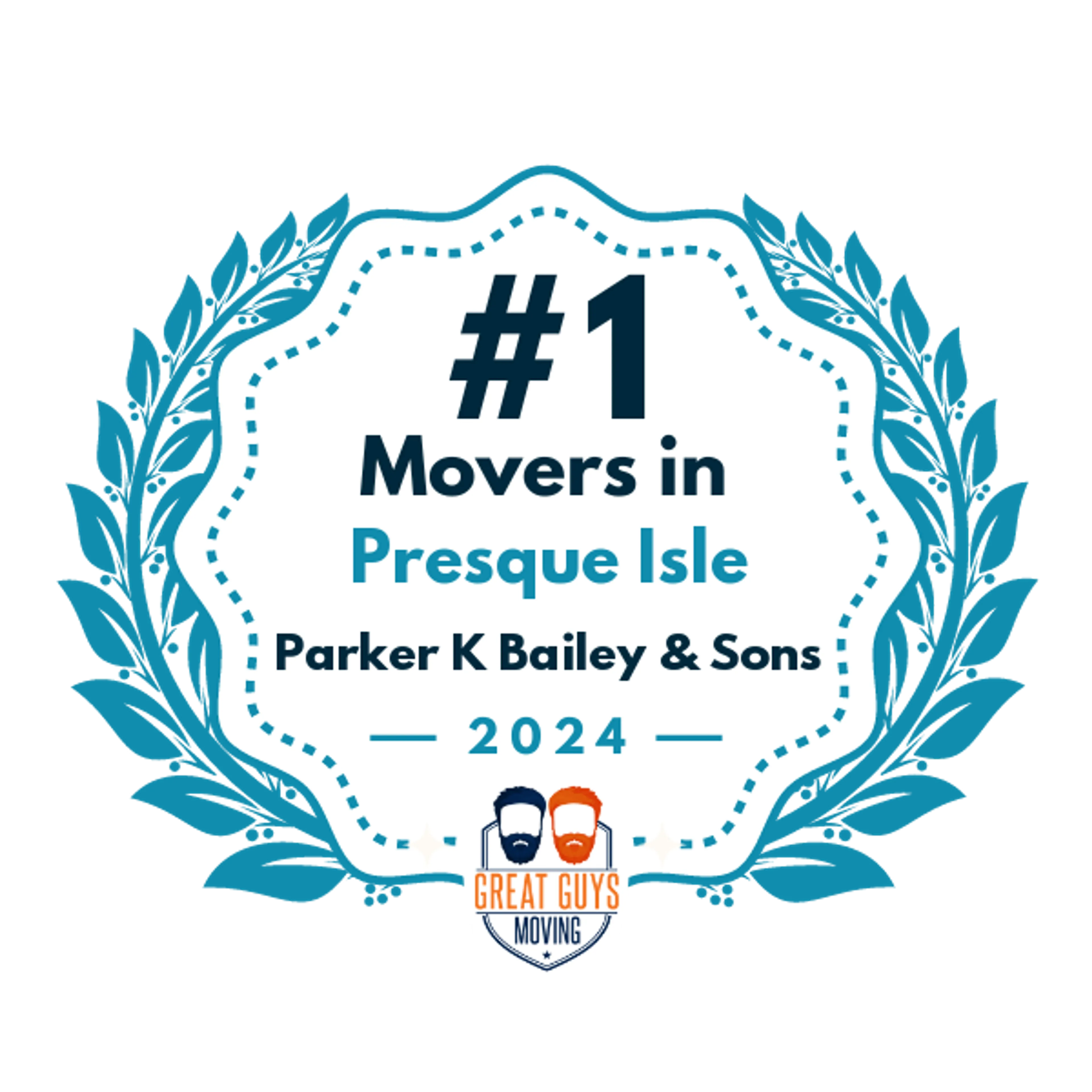 #1 Ranked Movers in Eastport, ME 2024 award