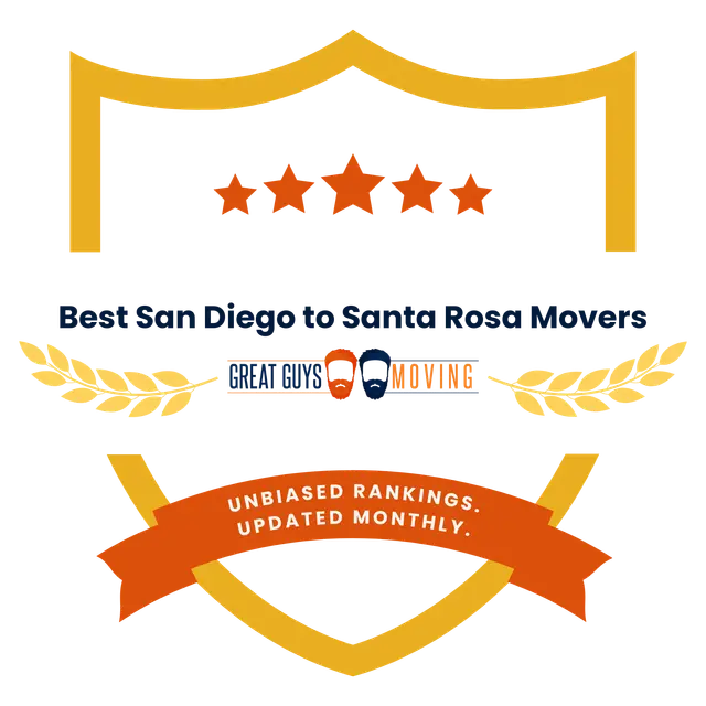 Best San Diego to Santa Rosa Interstate Movers Featured Image