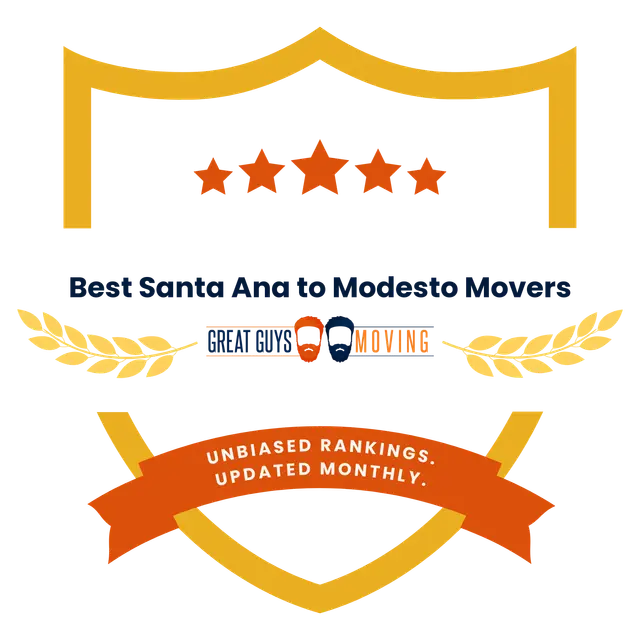 Best Santa Ana to Modesto Interstate Movers Featured Image