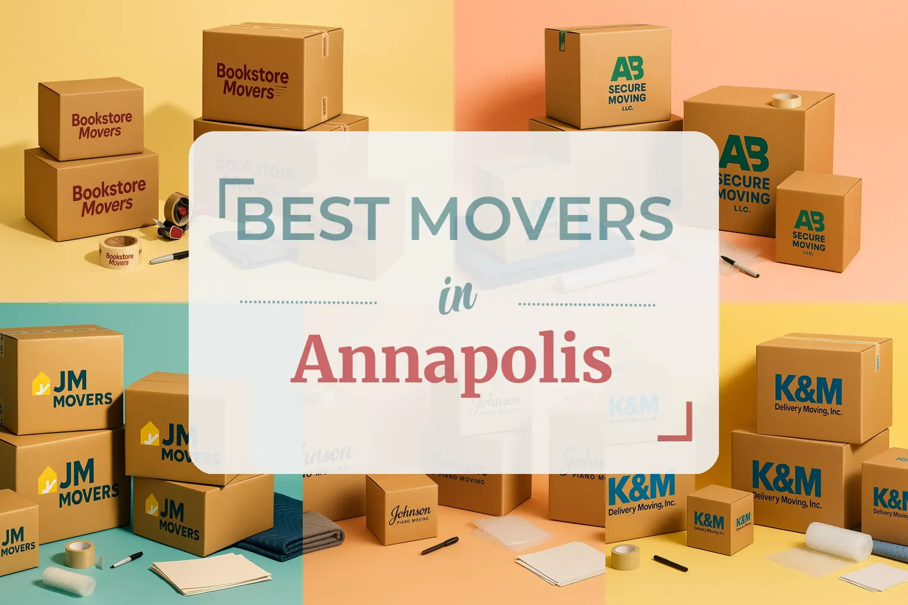 Side-by-side comparison of Annapolis moving companies