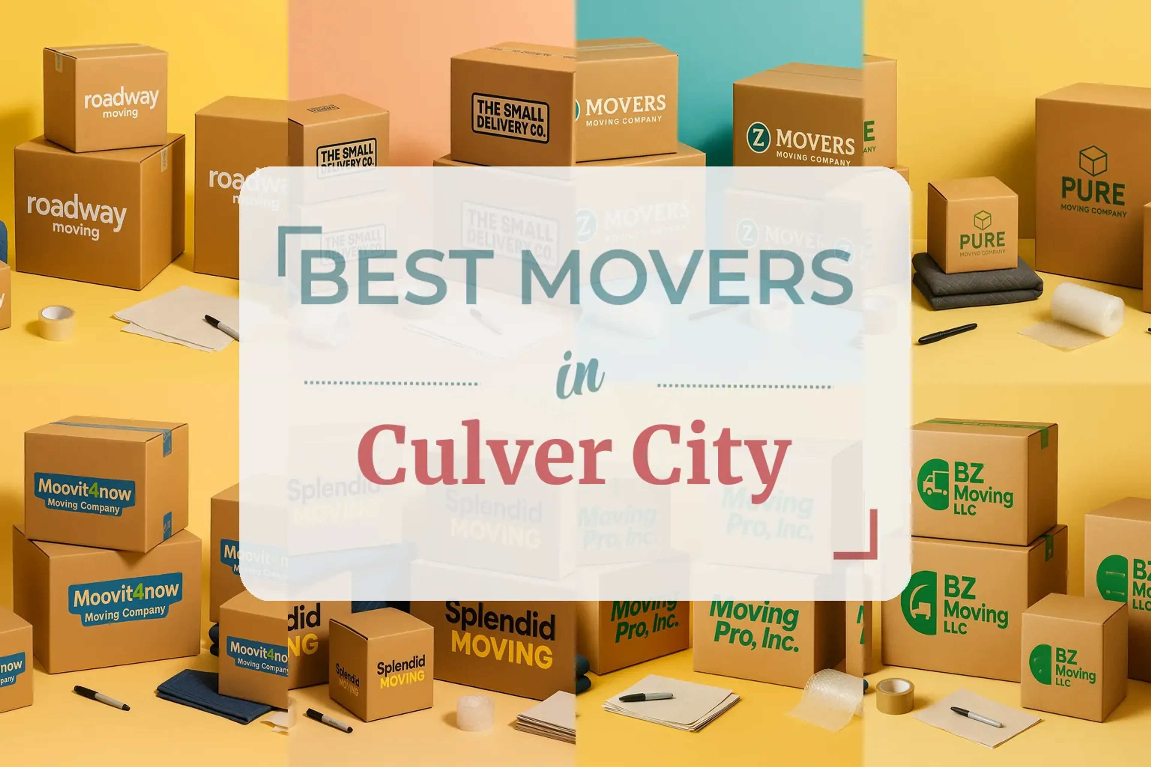 Side-by-side comparison of Culver City moving companies