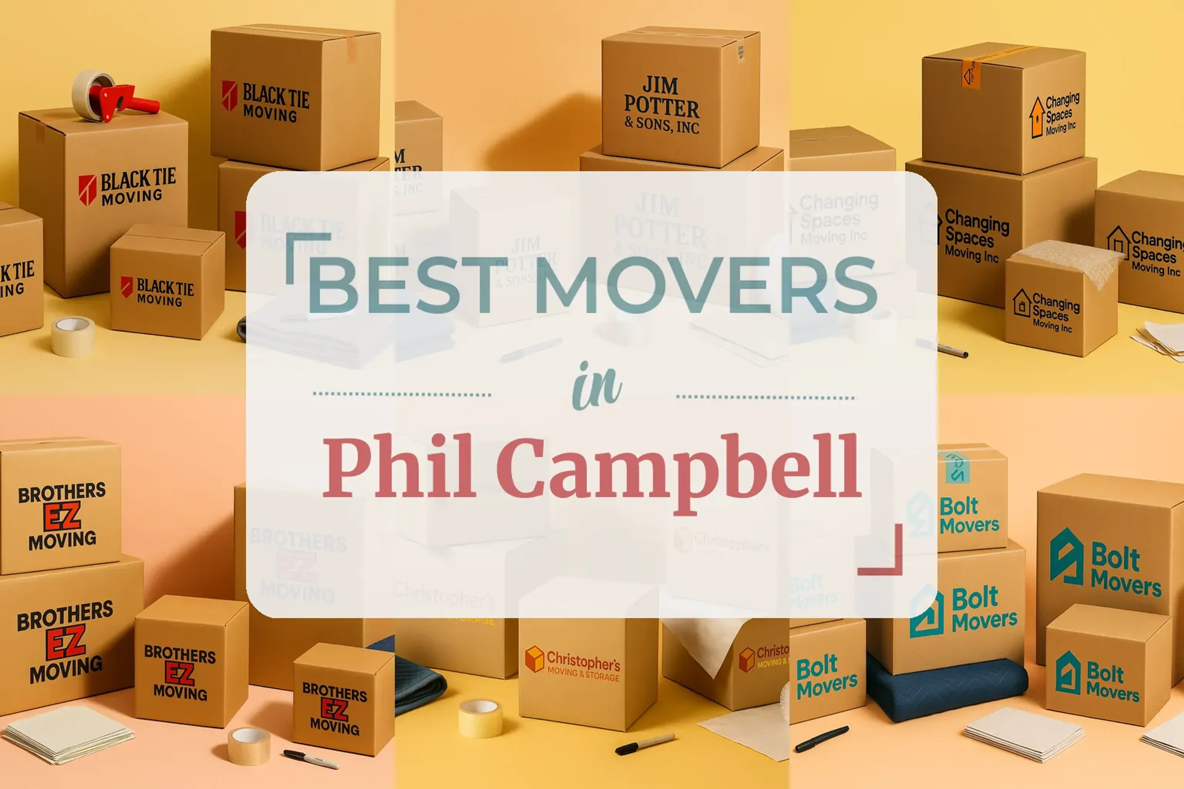Side-by-side comparison of Phil Campbell moving companies