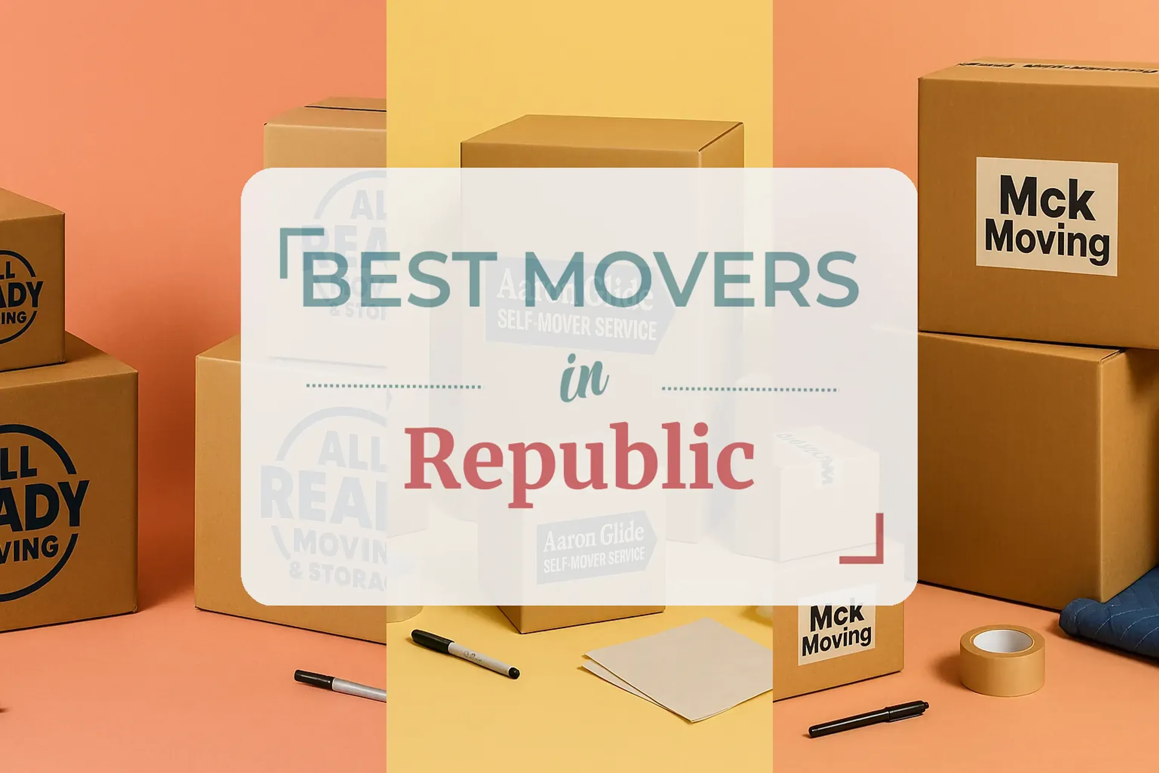 Side-by-side comparison of Republic moving companies