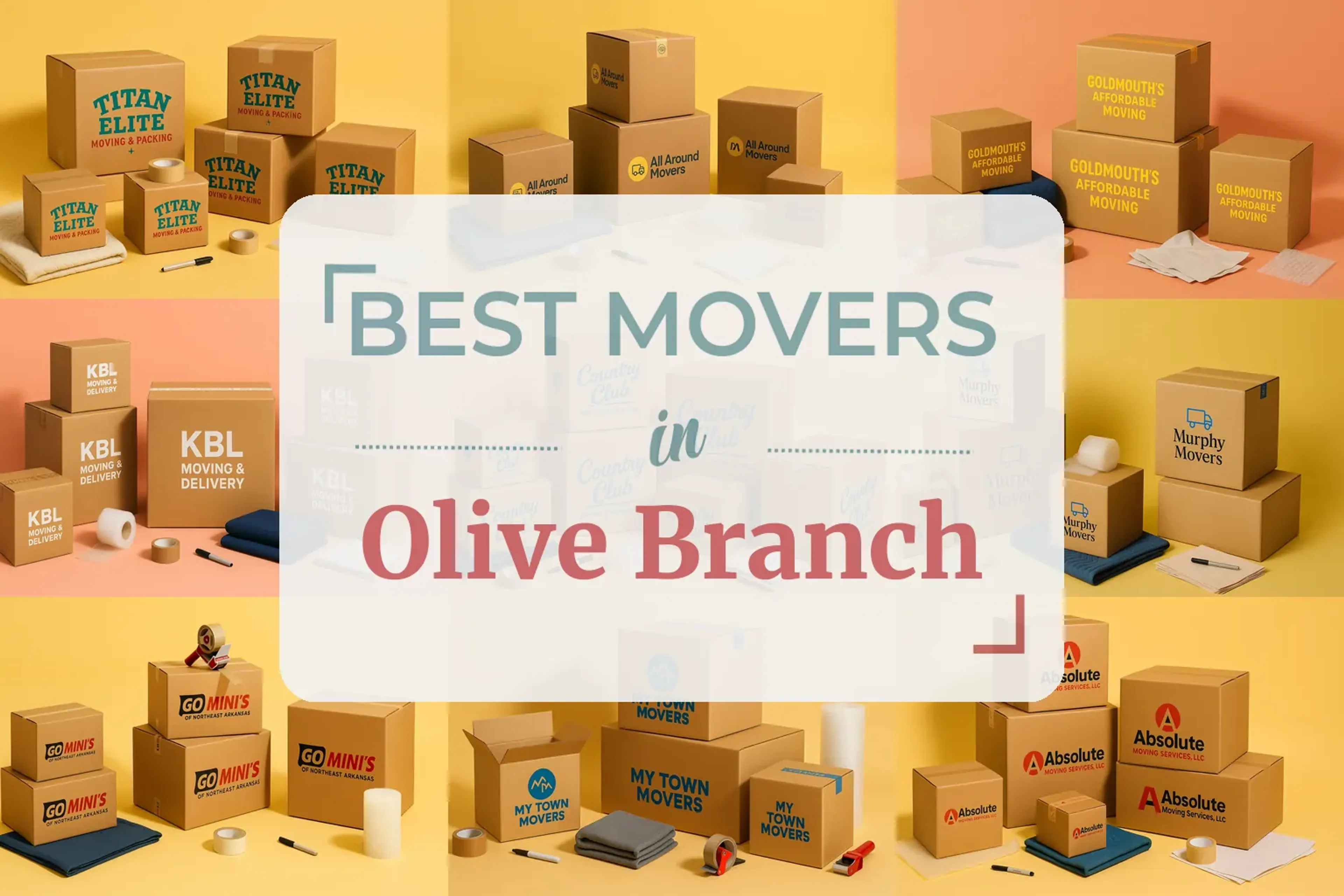 Side-by-side comparison of Olive Branch moving companies