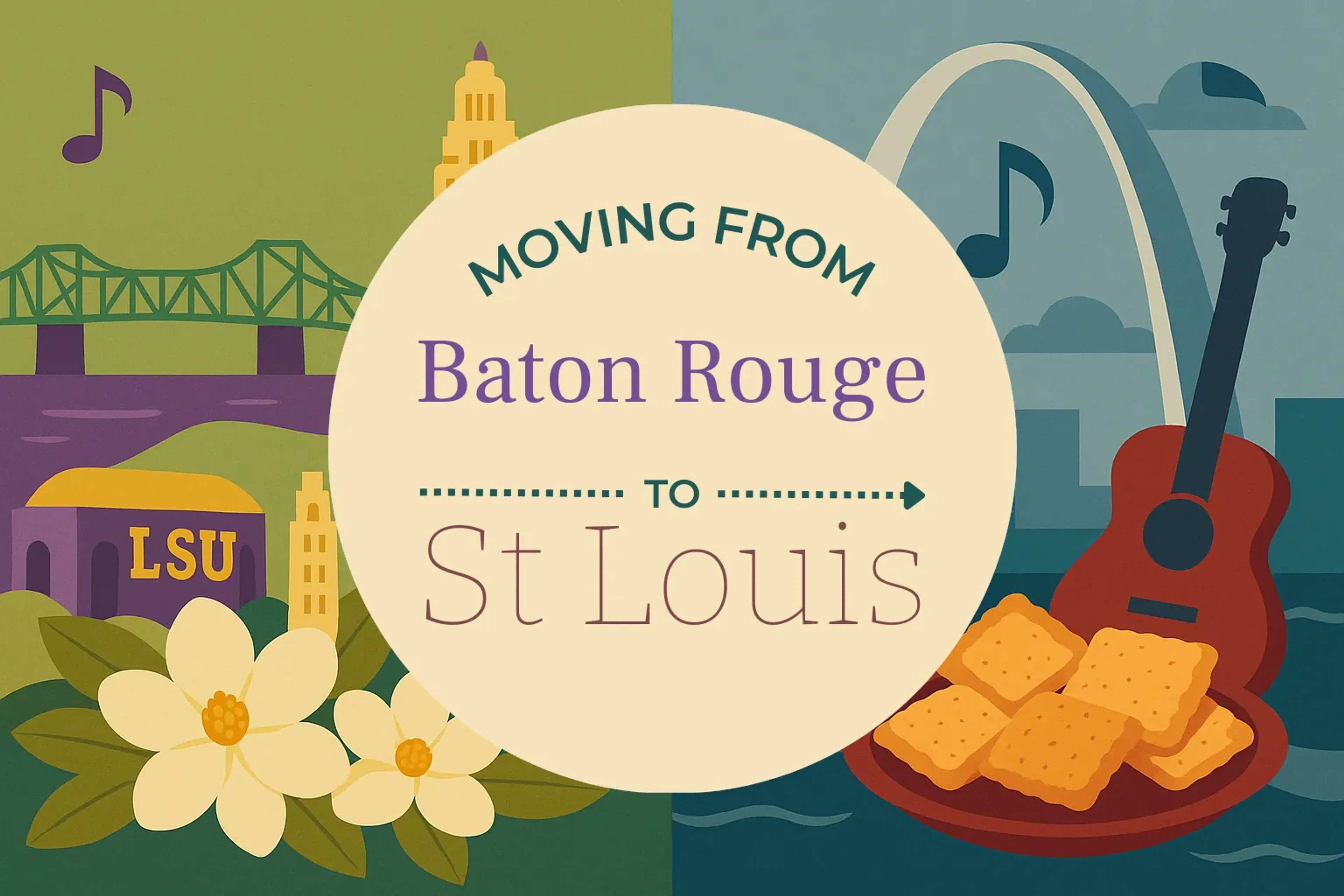 Side-by-side comparison of Baton Rouge to St. Louis moving companies
