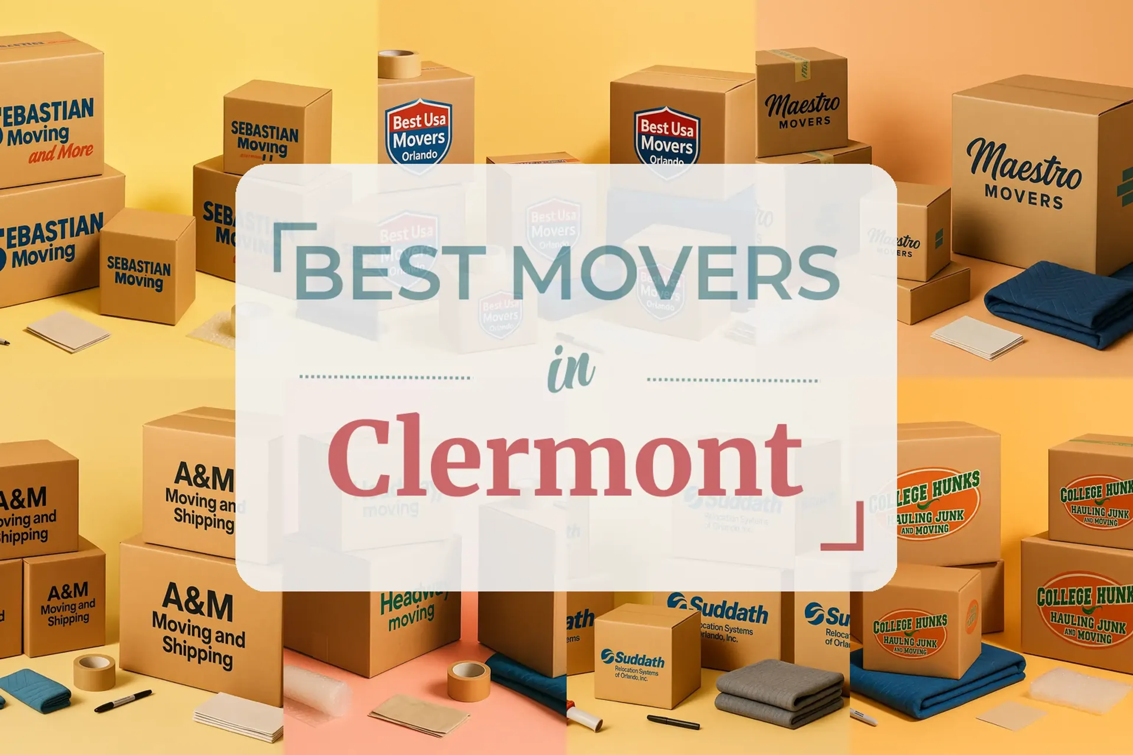 Side-by-side comparison of Clermont moving companies