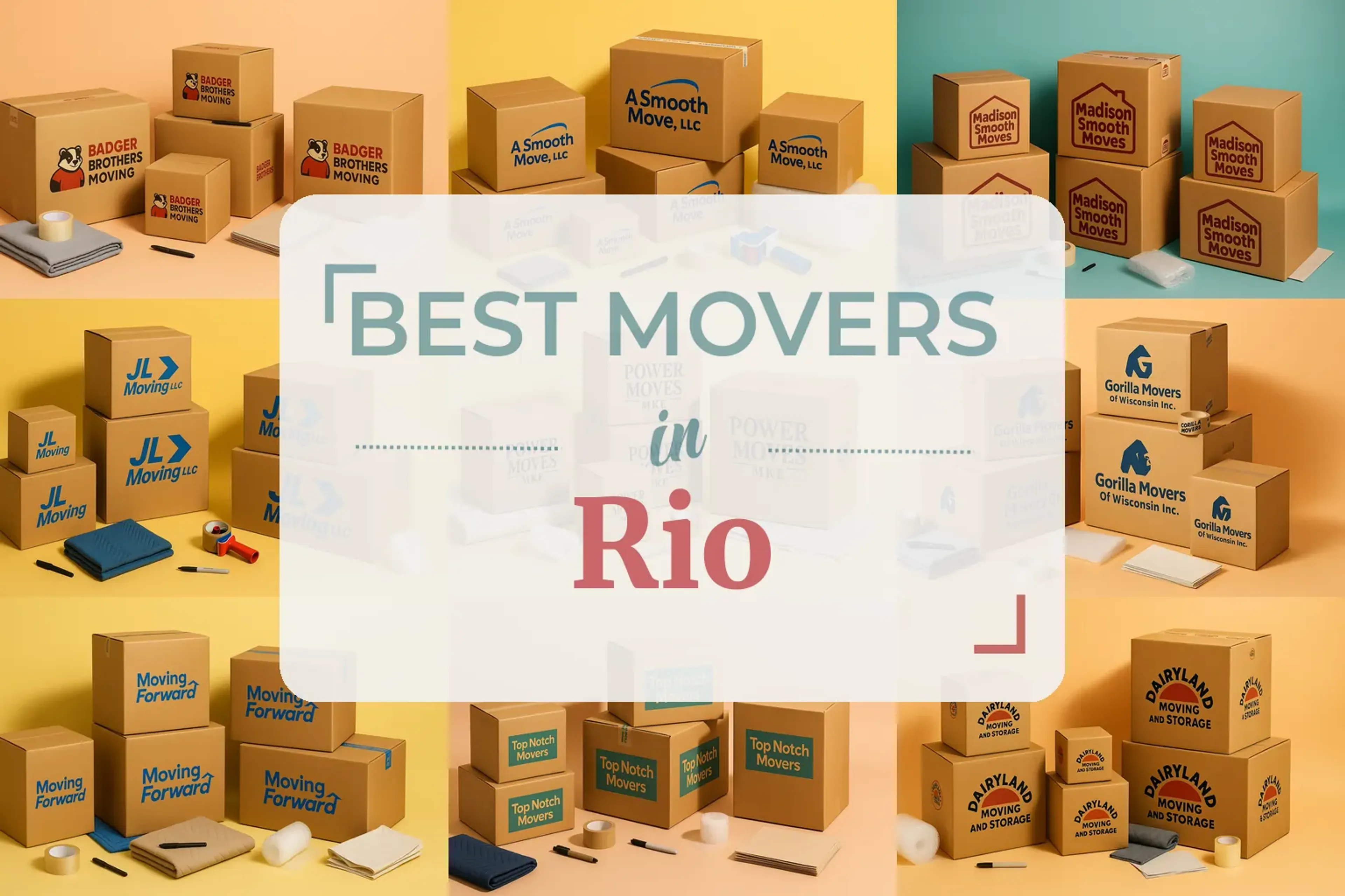 Side-by-side comparison of Rio moving companies