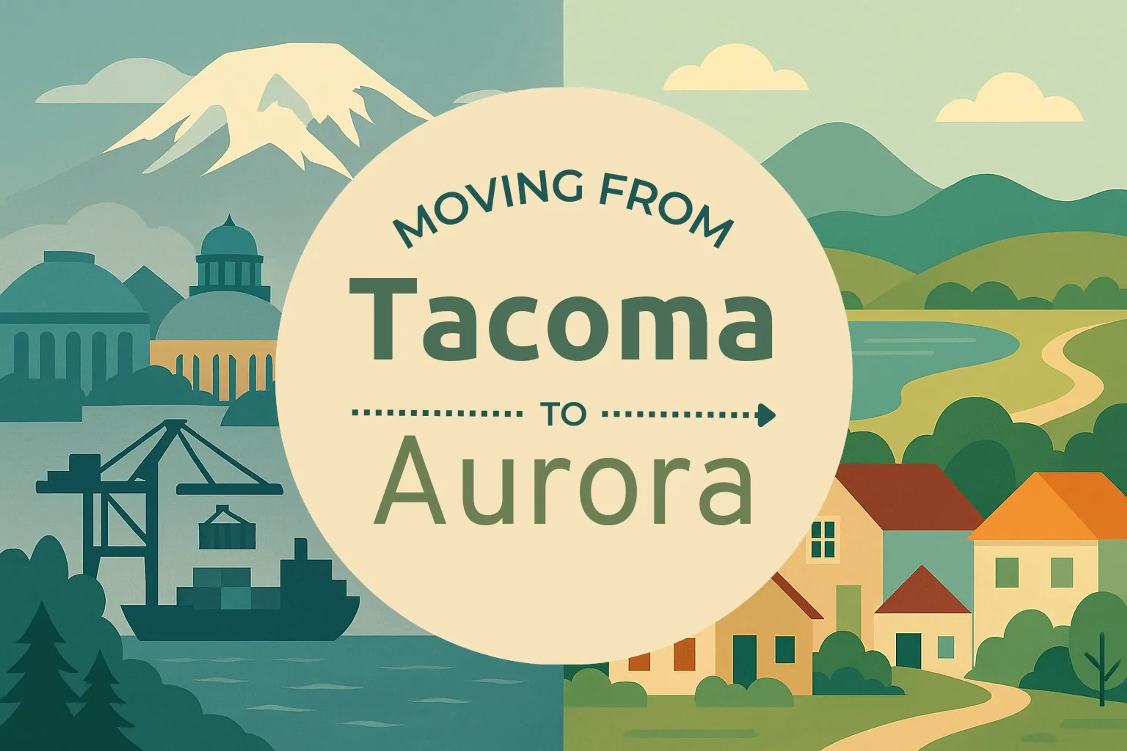 Side-by-side comparison of Tacoma to Aurora moving companies