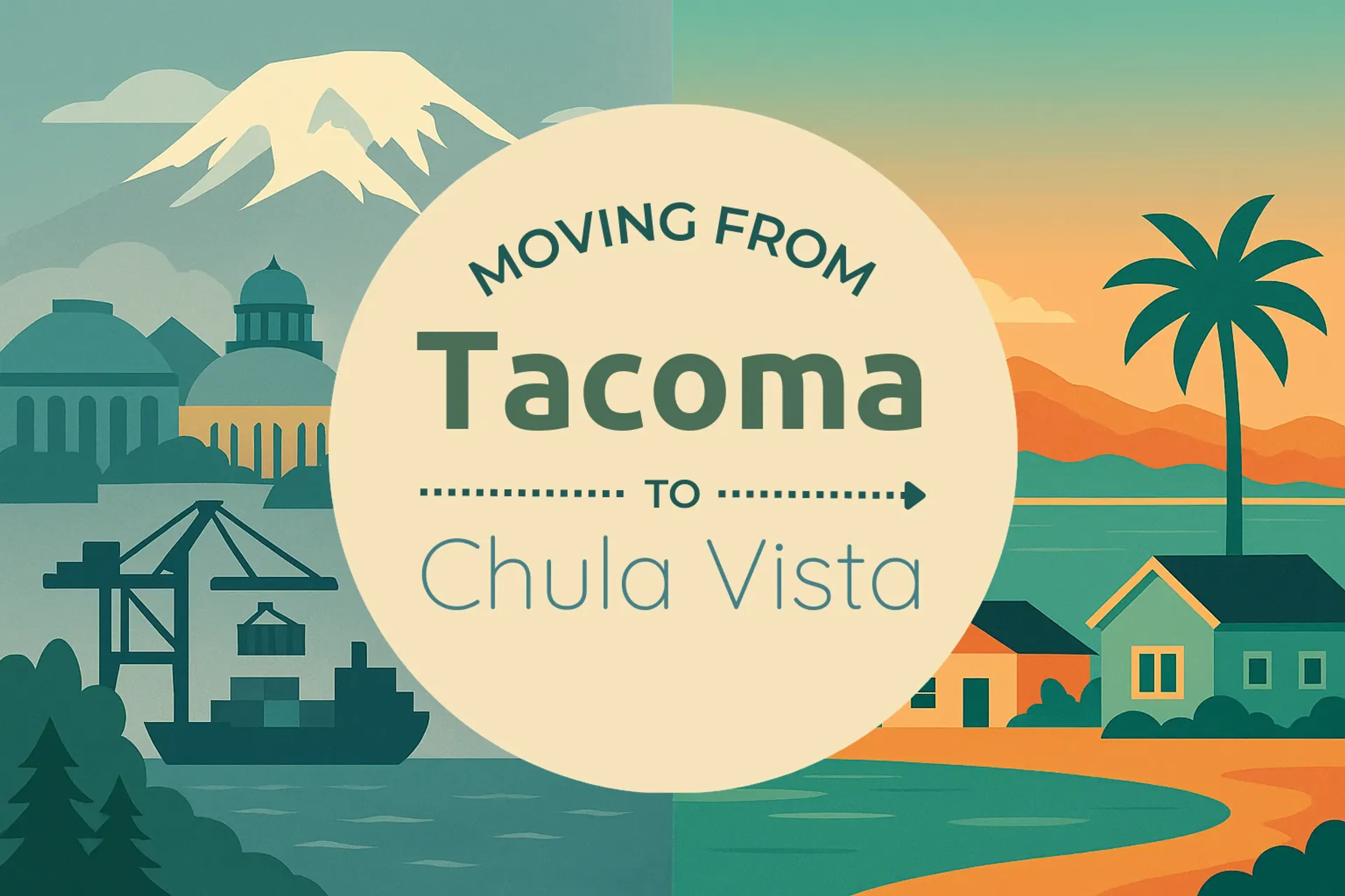 Side-by-side comparison of Tacoma to Chula Vista moving companies