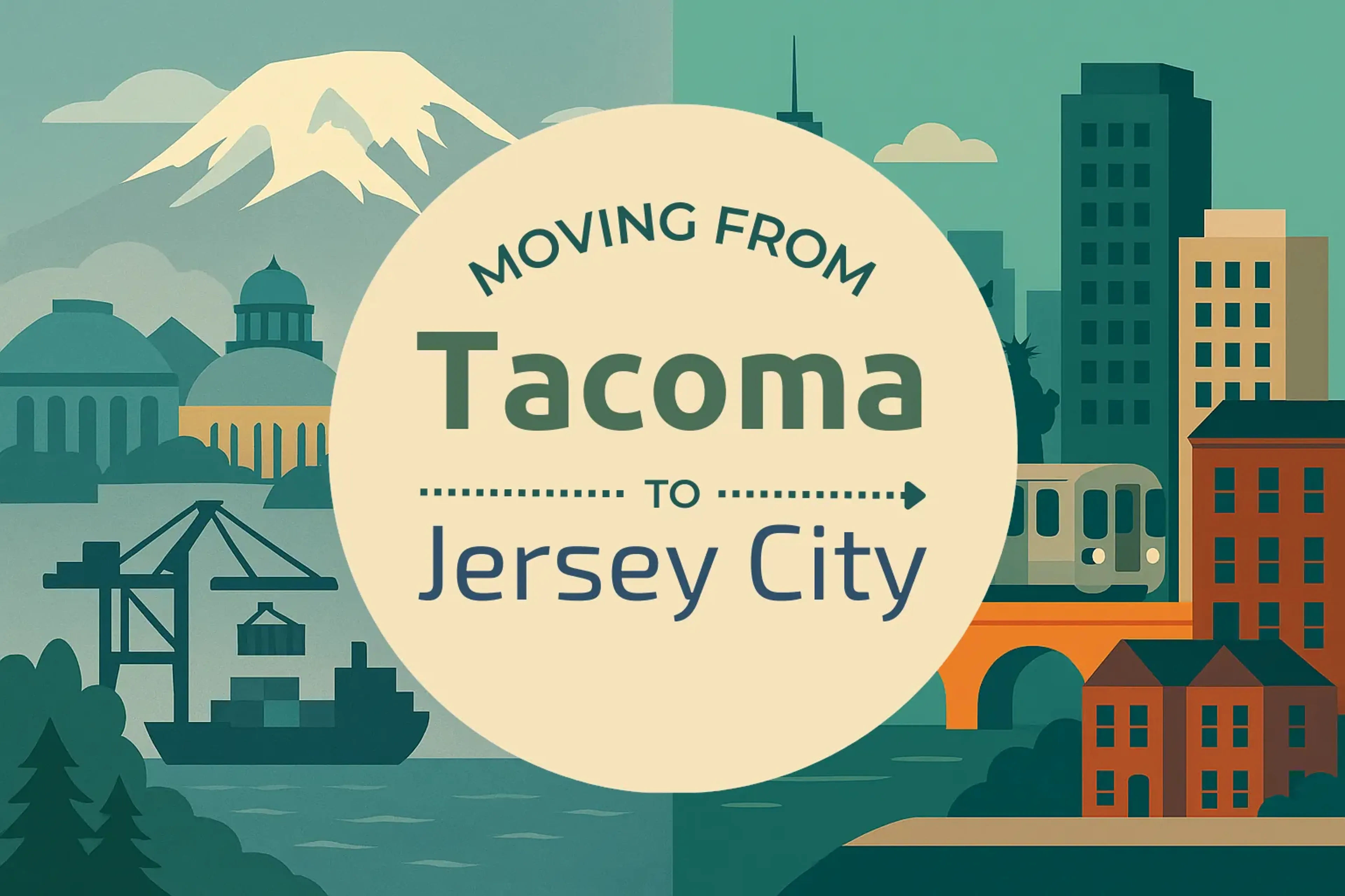 Side-by-side comparison of Tacoma to Jersey City moving companies