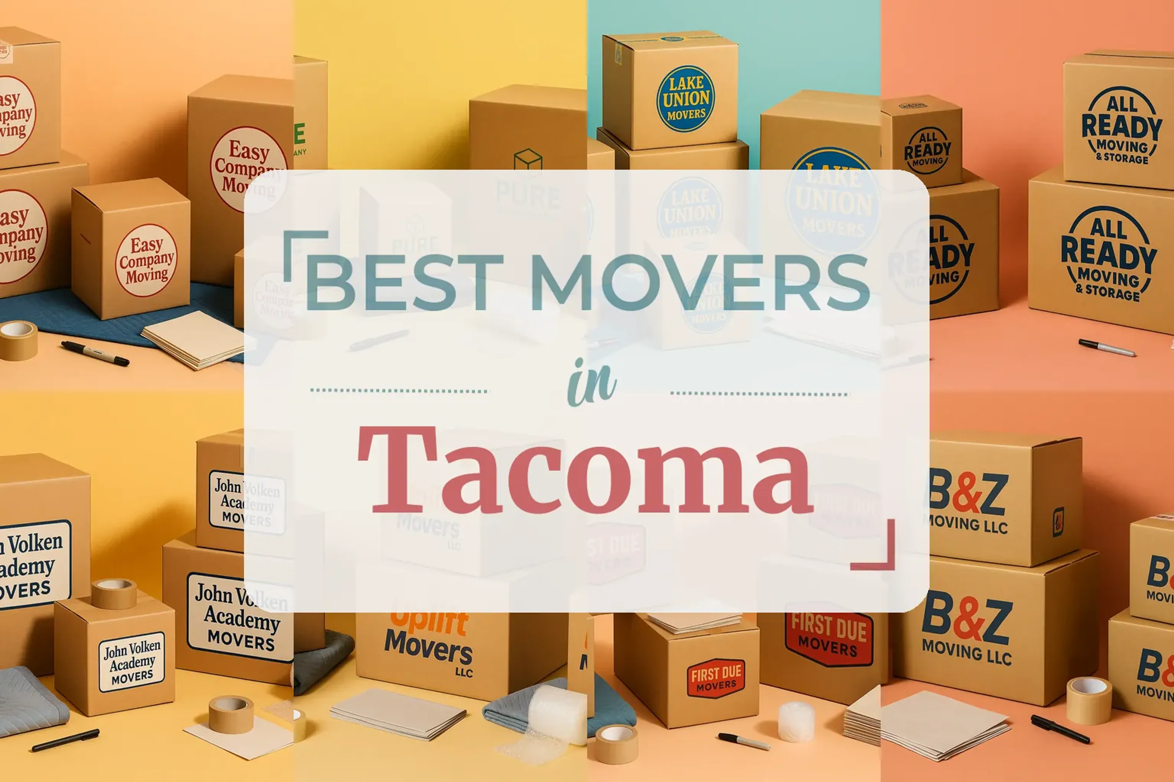 Side-by-side comparison of Tacoma moving companies