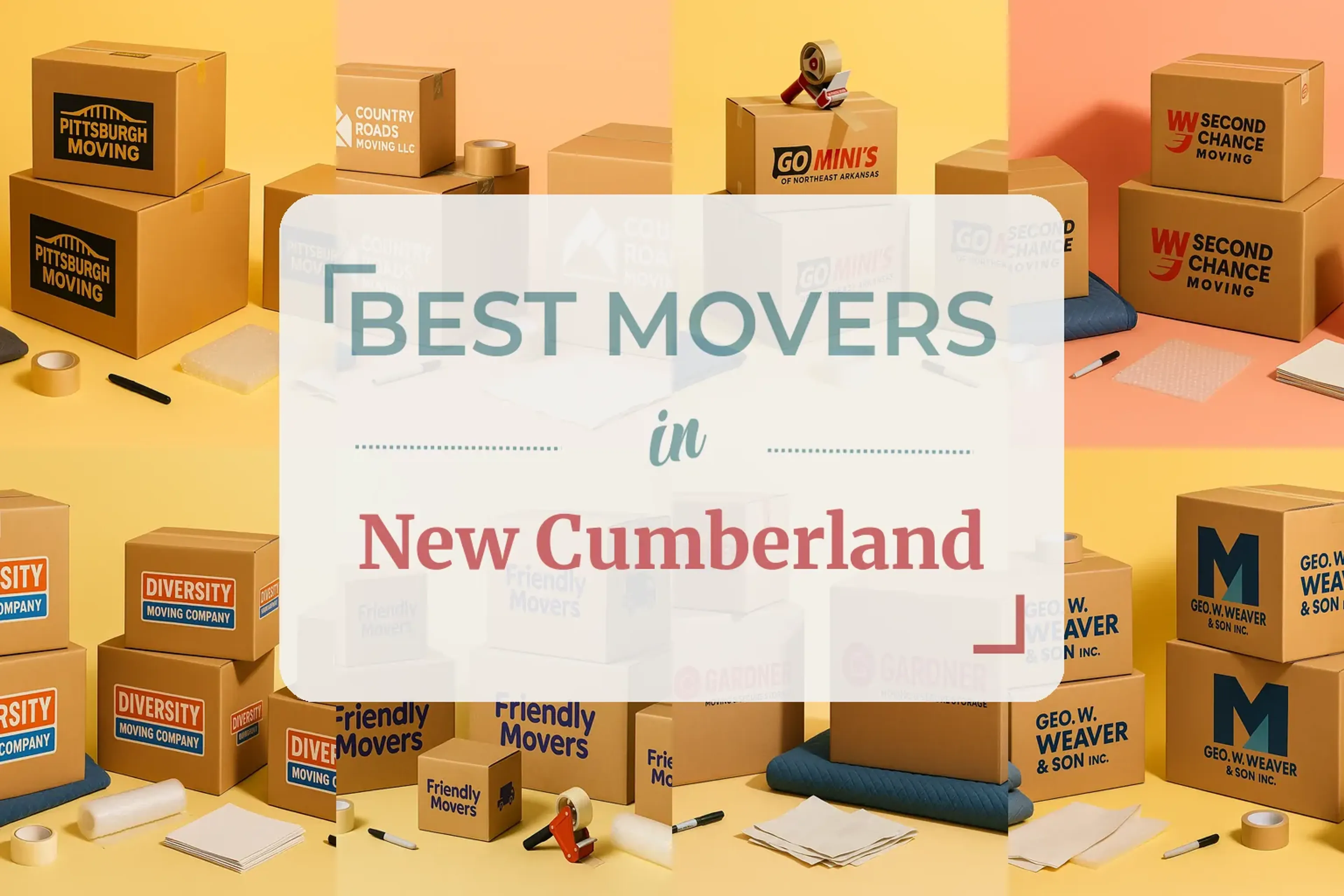 Side-by-side comparison of New Cumberland moving companies