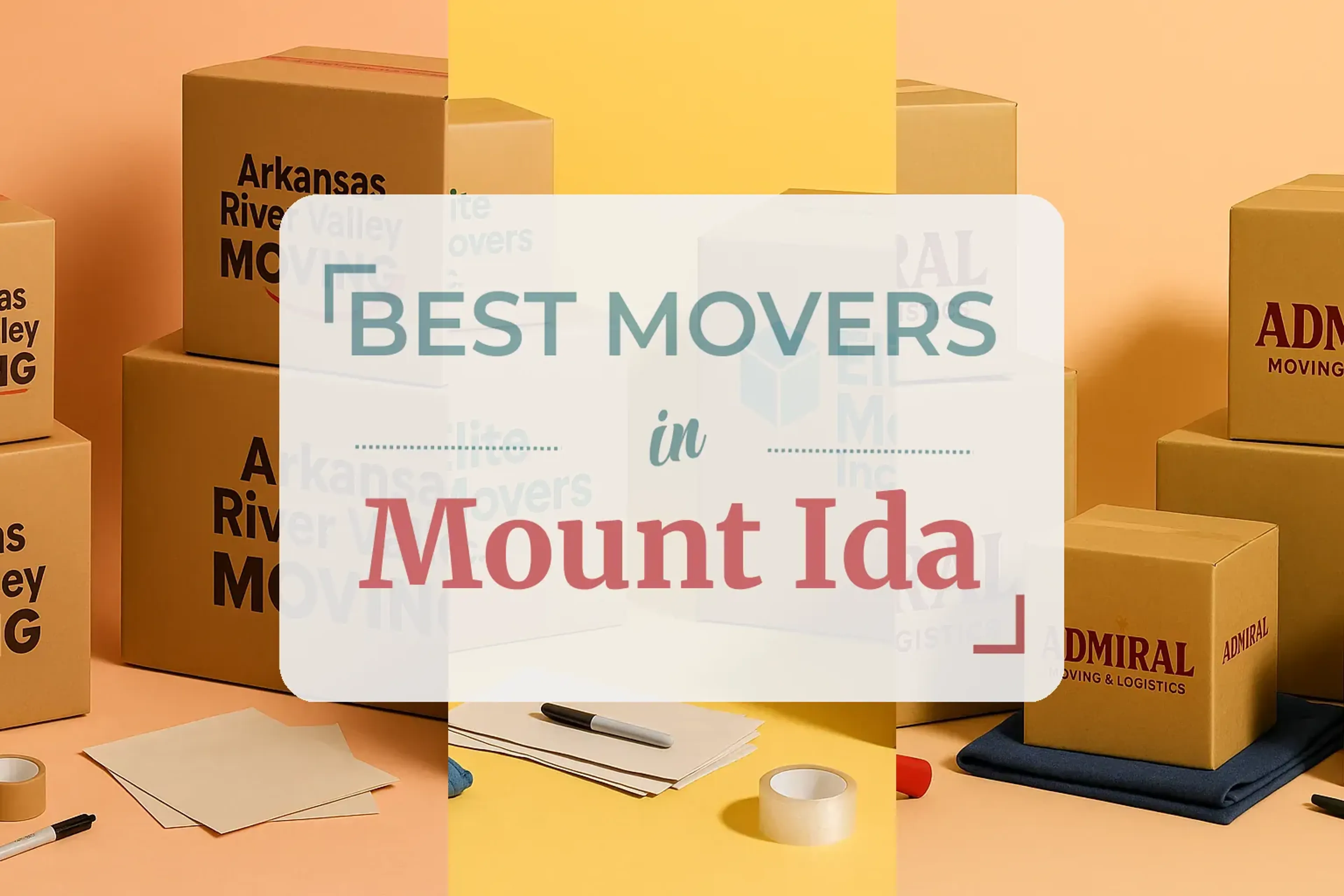 Side-by-side comparison of Mount Ida moving companies