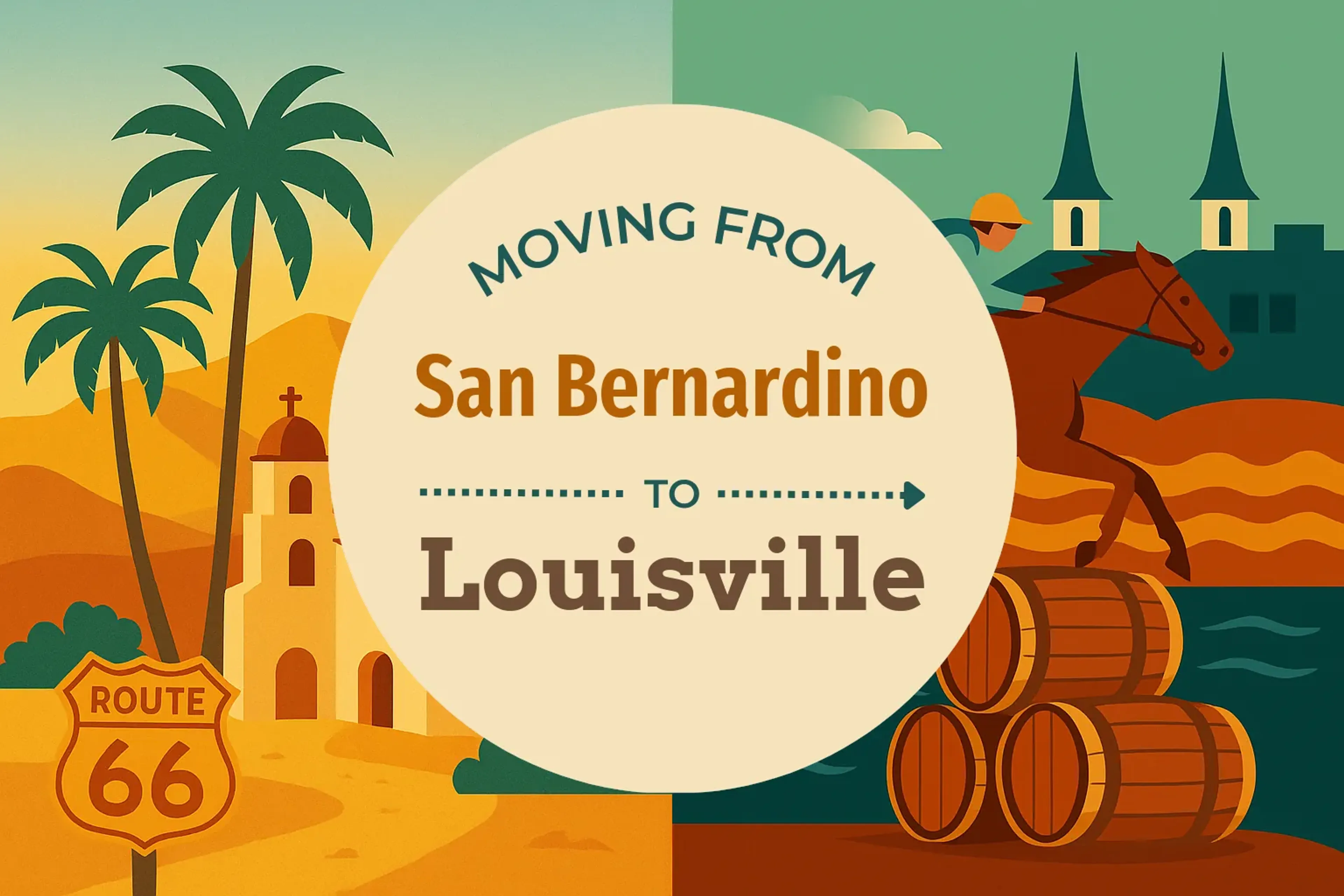 Side-by-side comparison of San Bernardino to Louisville moving companies