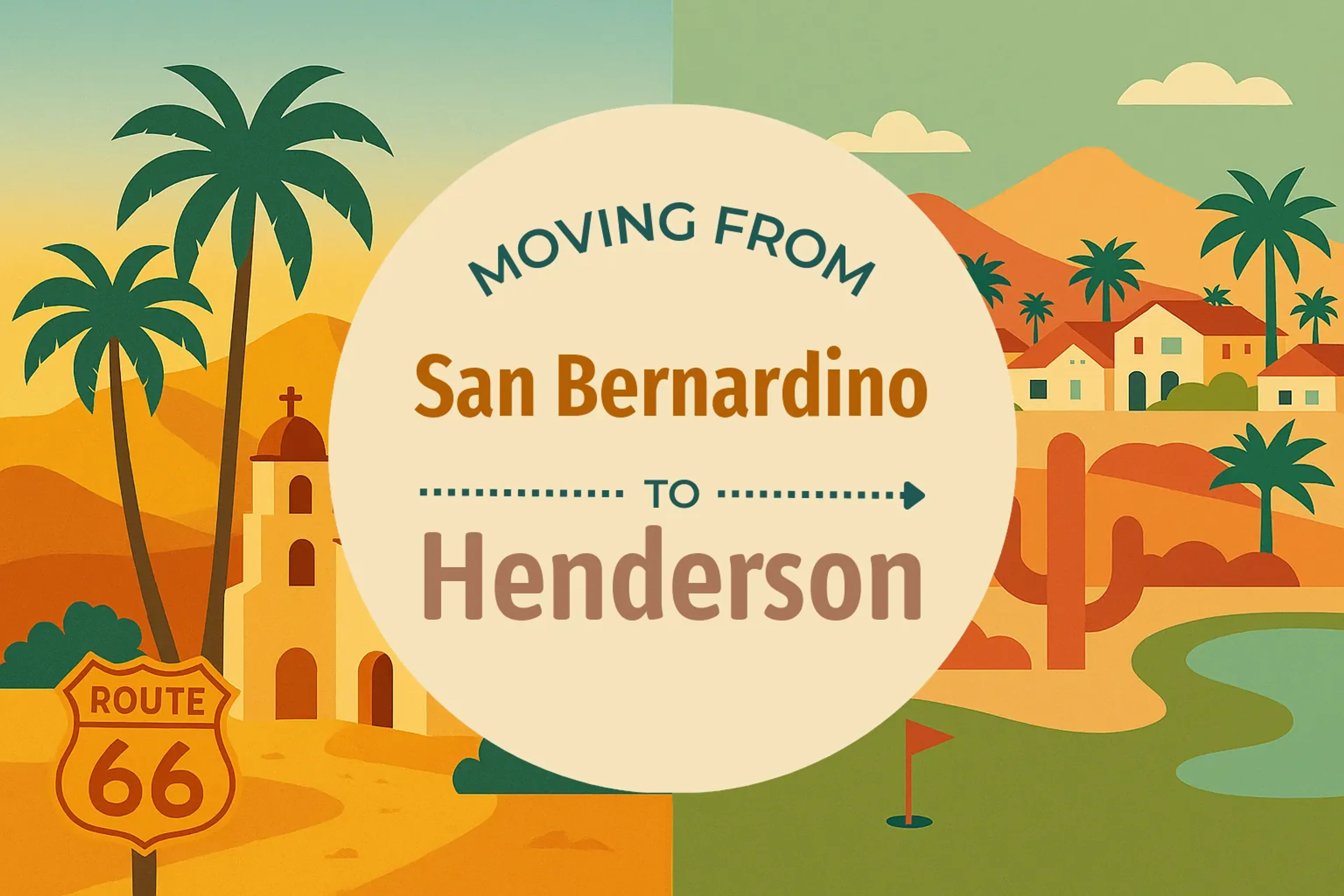 Side-by-side comparison of San Bernardino to Henderson moving companies