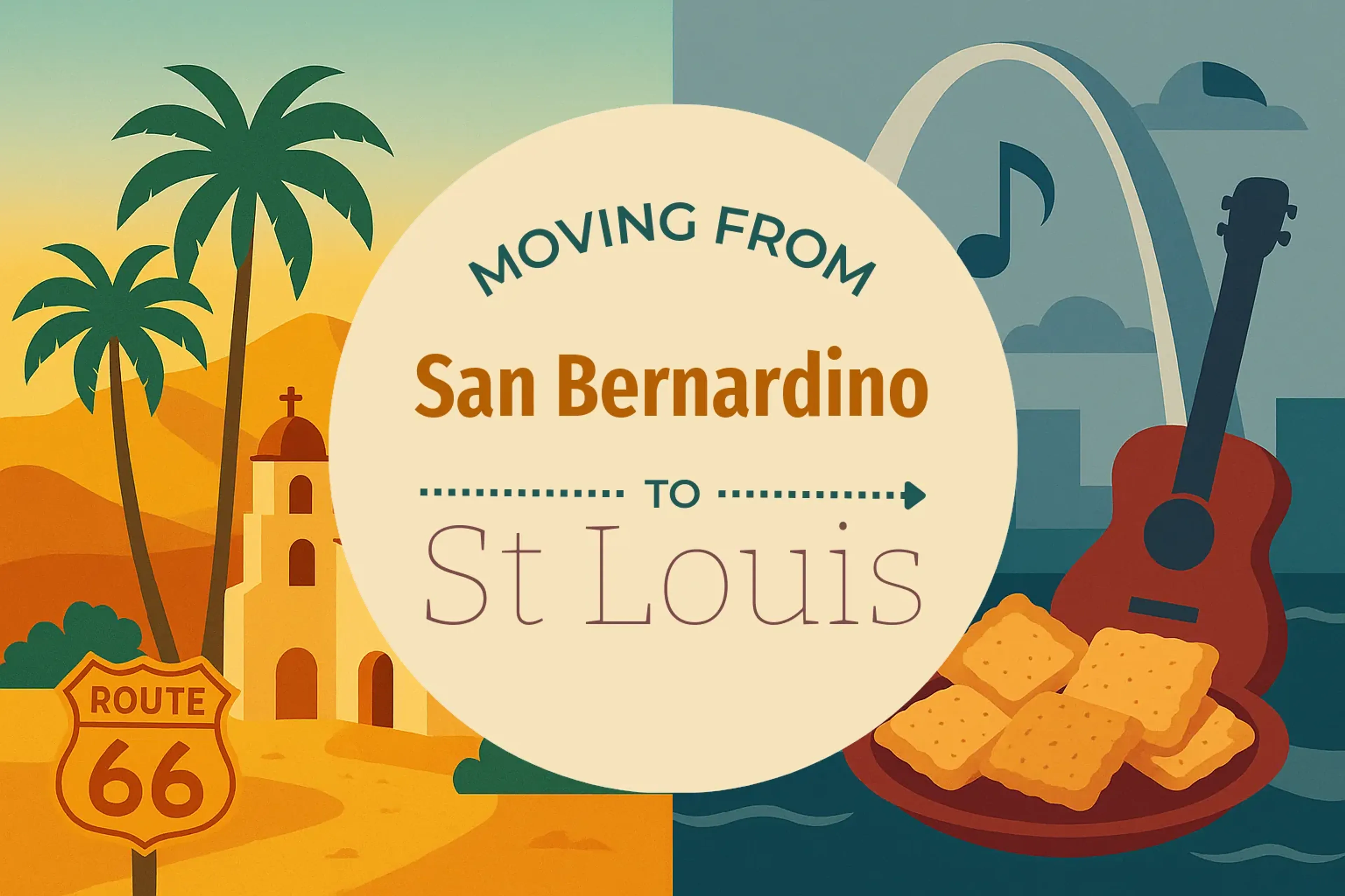 Side-by-side comparison of San Bernardino to St. Louis moving companies