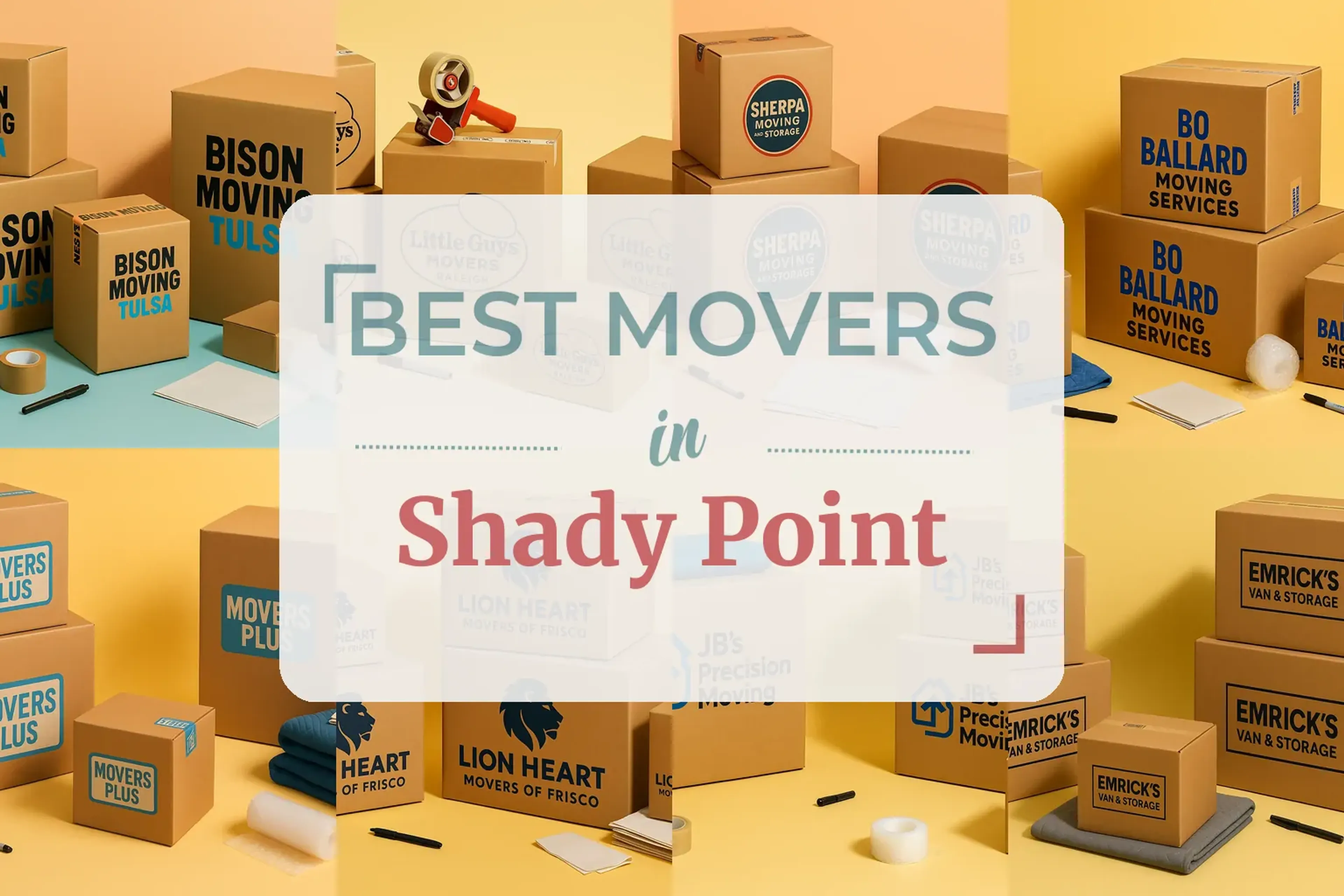 Side-by-side comparison of Shady Point moving companies