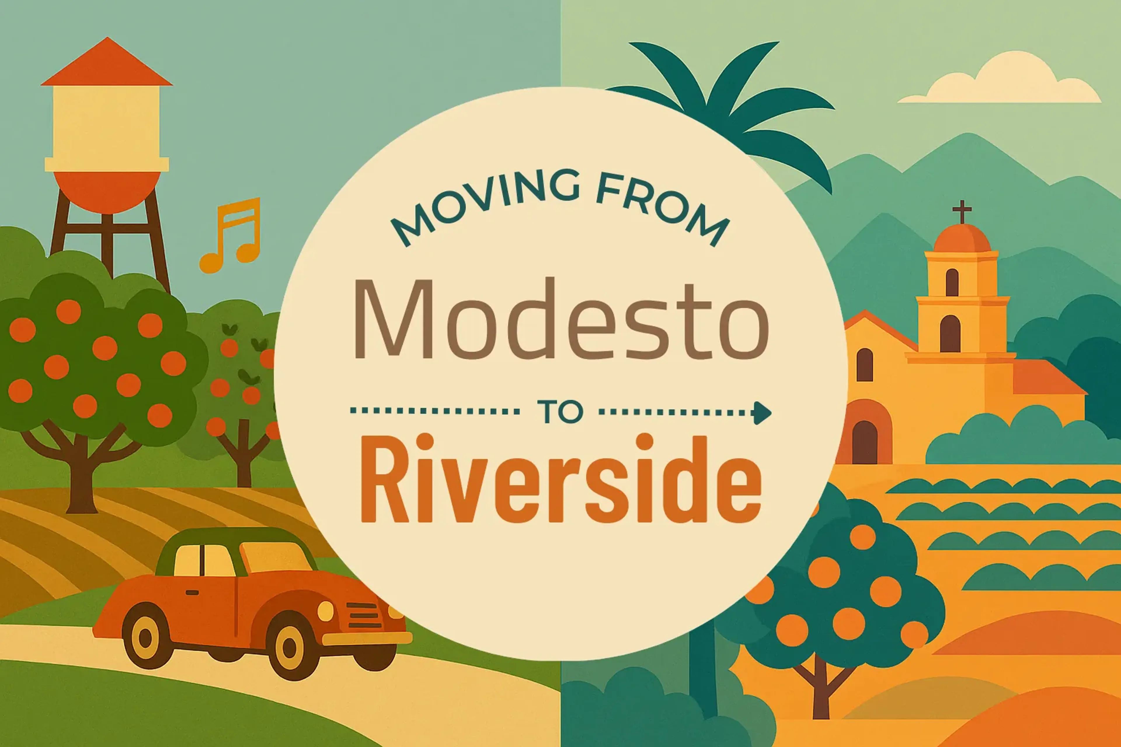 Modesto to Riverside featured image
