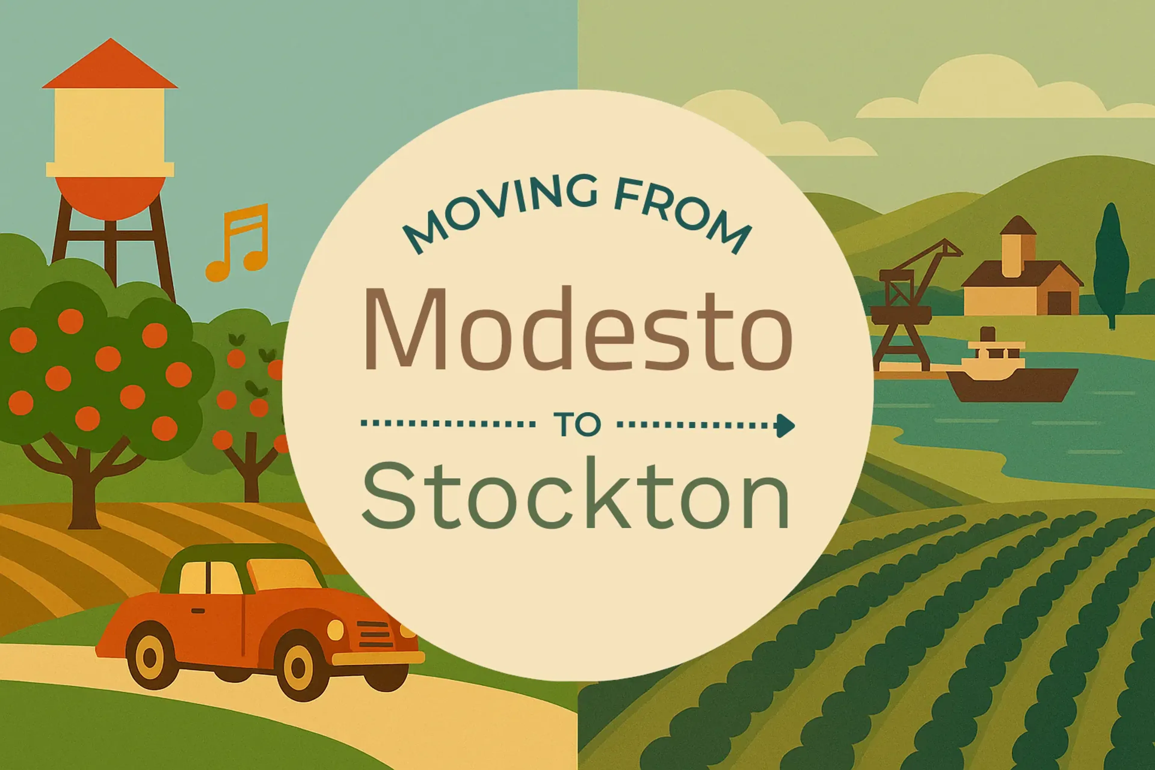 Modesto to Stockton featured image