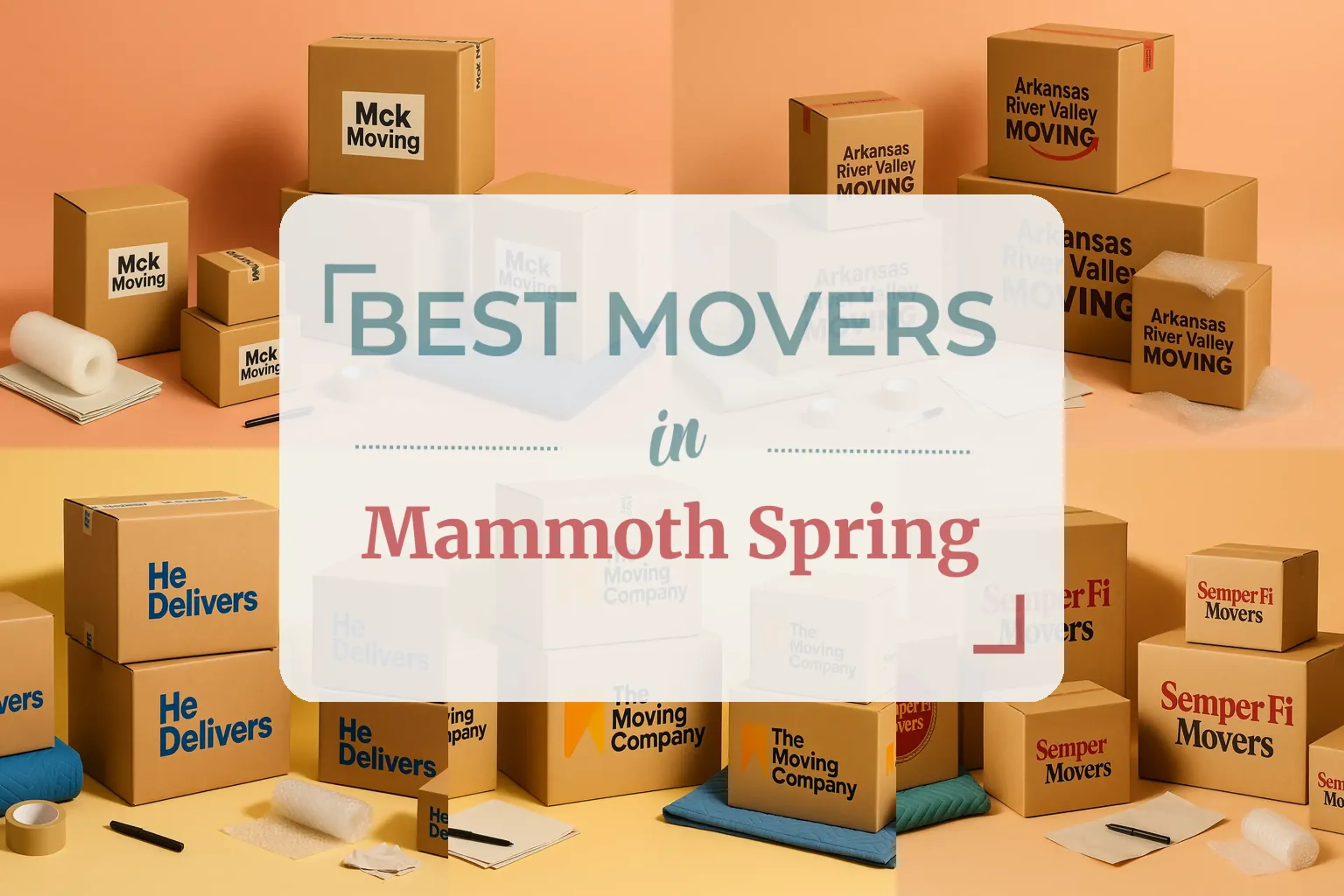 Side-by-side comparison of Mammoth Spring moving companies