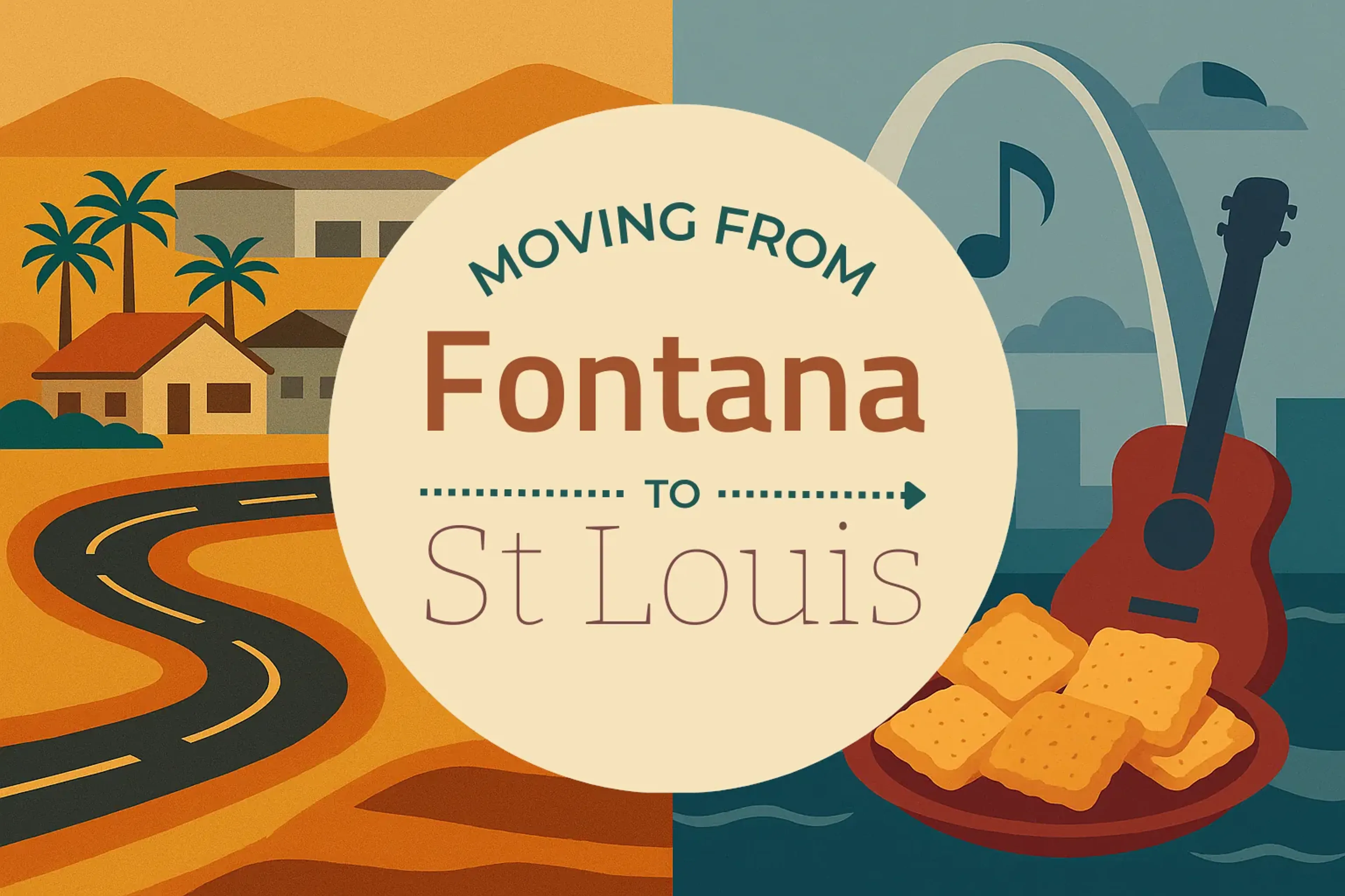 Side-by-side comparison of Fontana to St. Louis moving companies