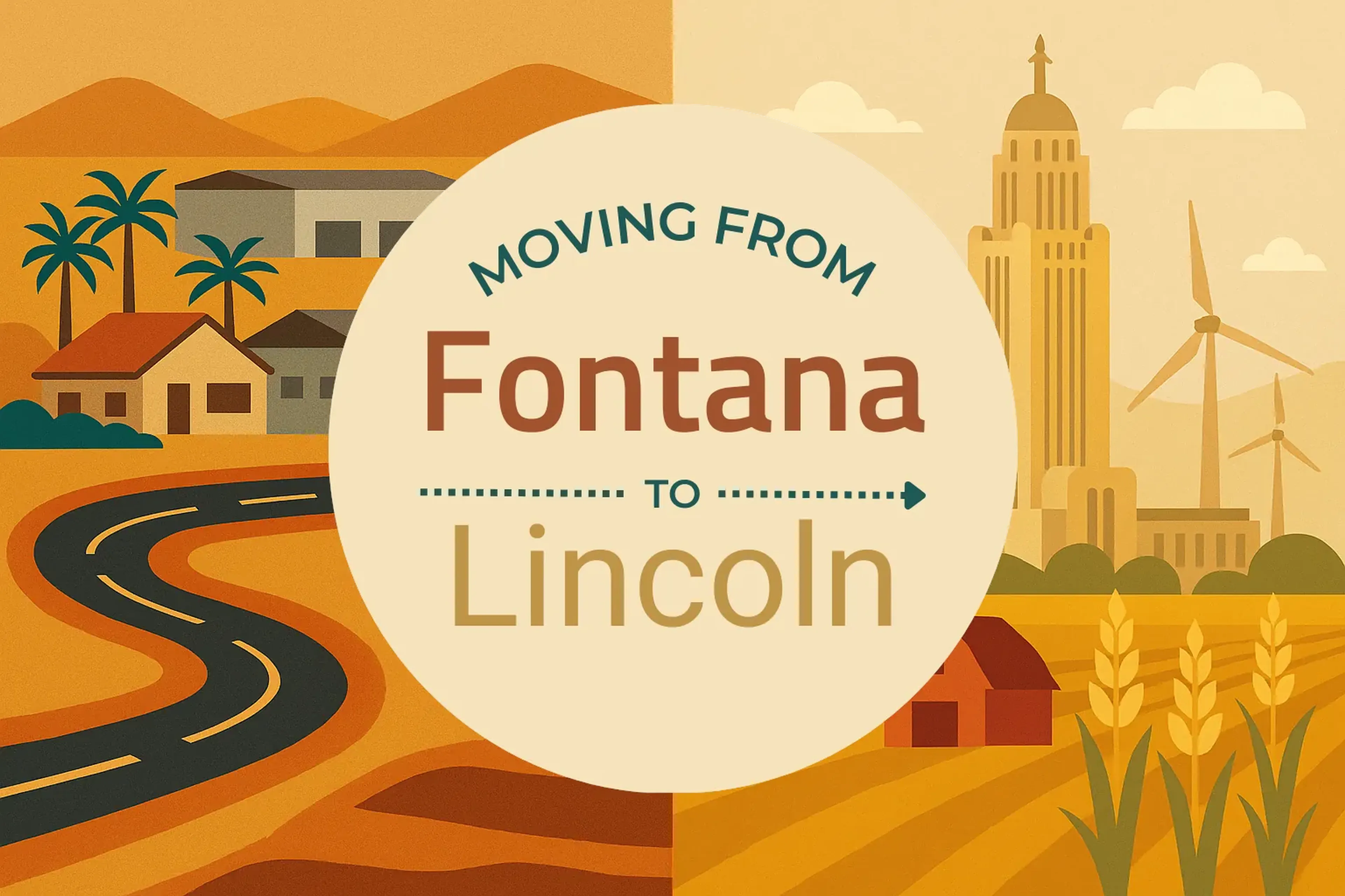 Side-by-side comparison of Fontana to Lincoln moving companies
