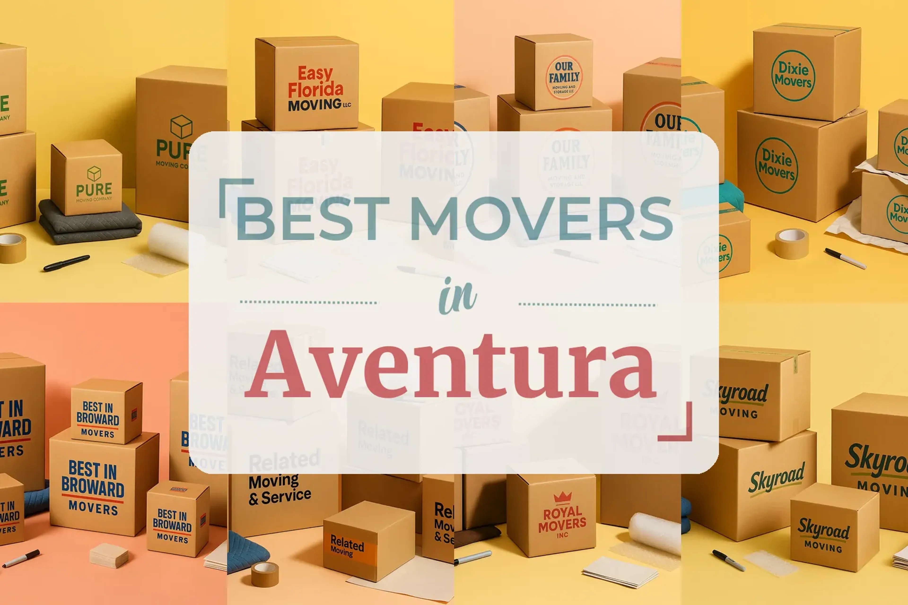 Side-by-side comparison of Aventura moving companies