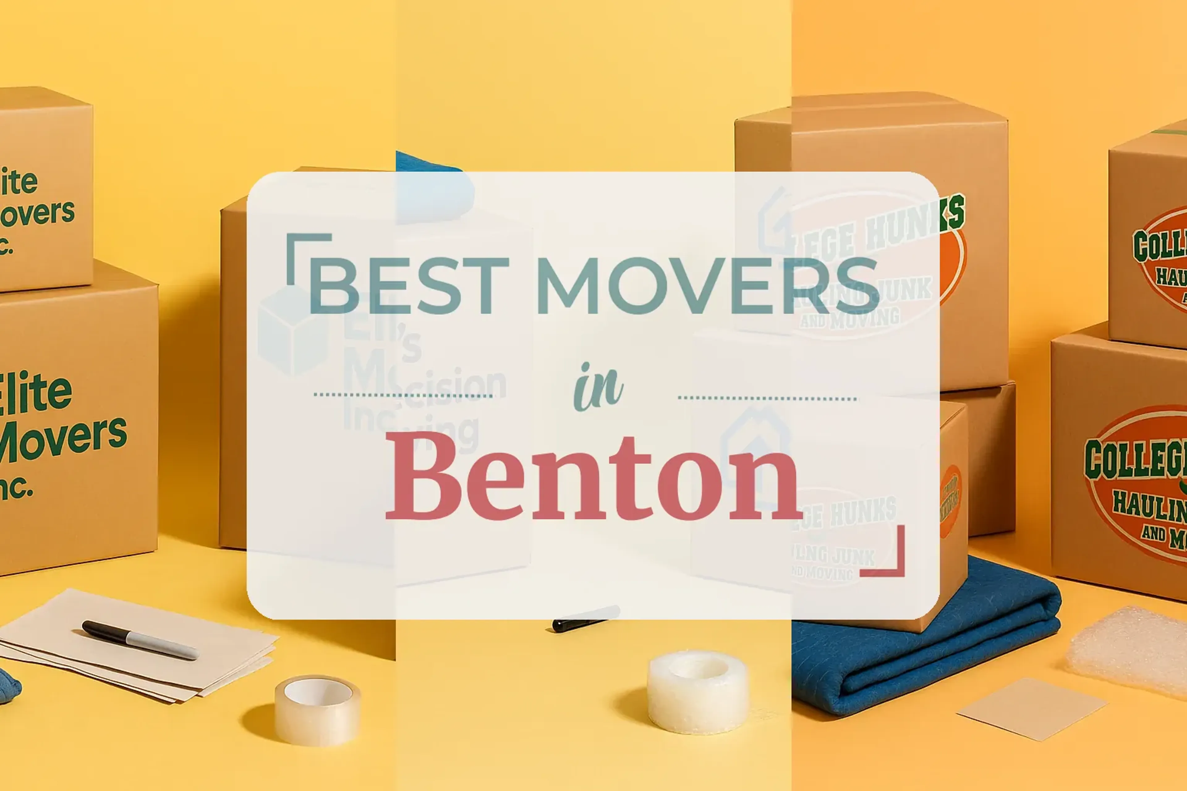 Side-by-side comparison of Benton moving companies