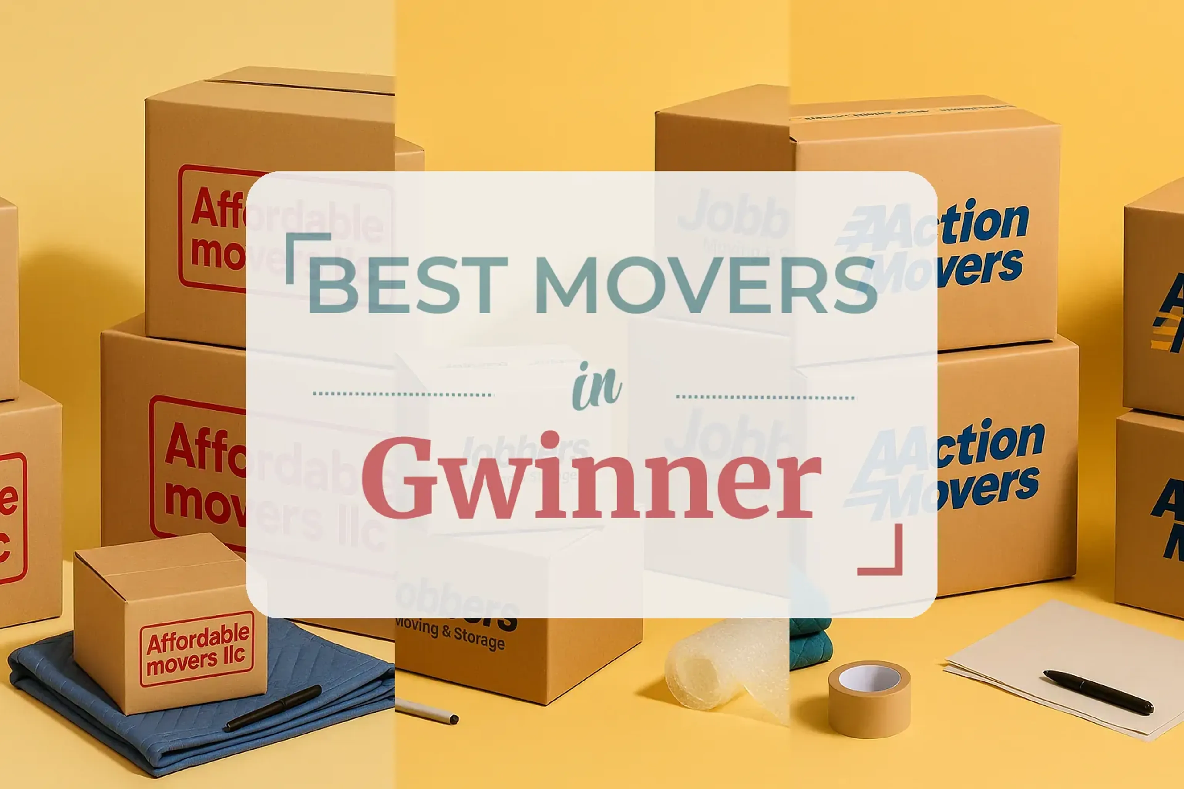 Side-by-side comparison of Gwinner moving companies