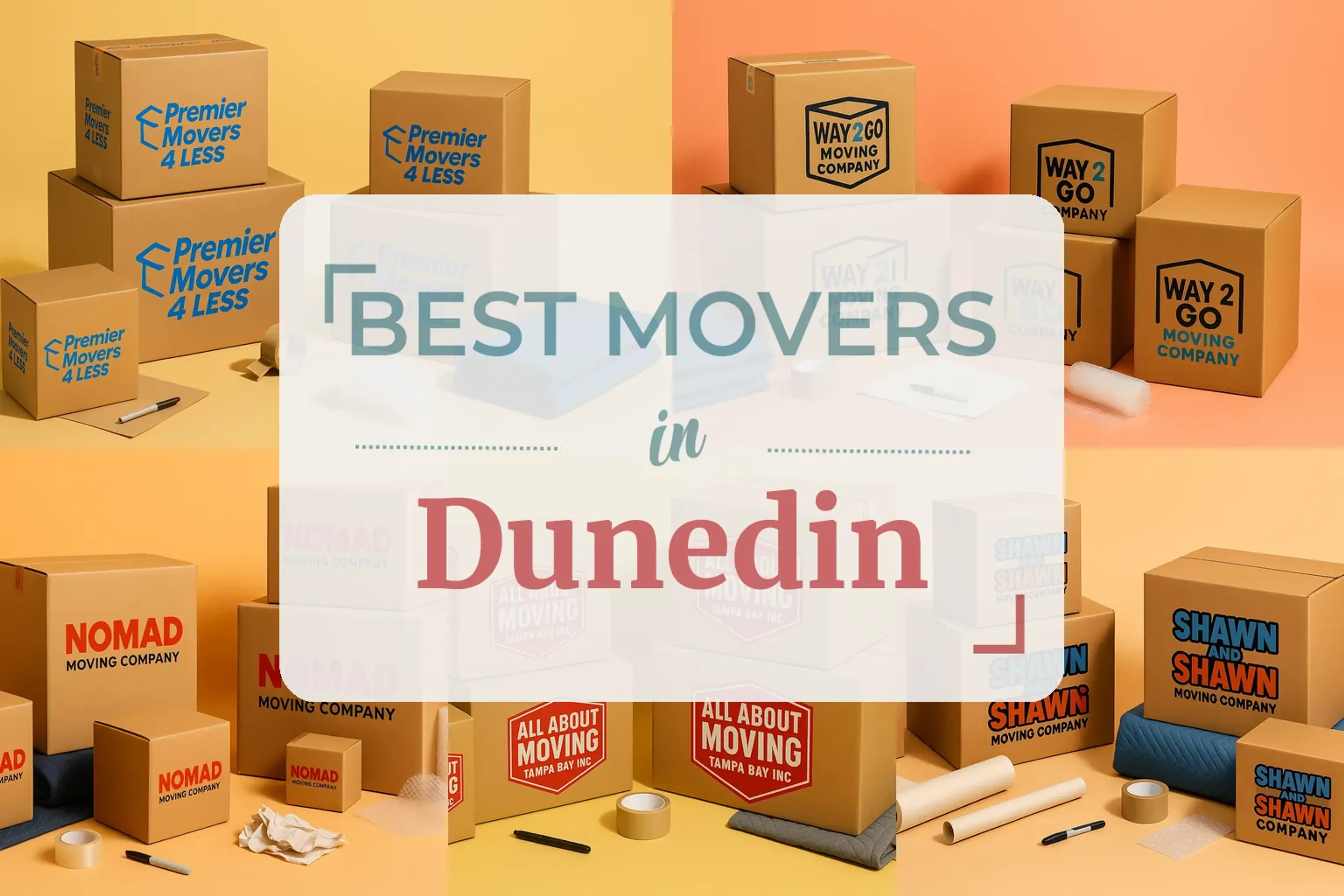Side-by-side comparison of Dunedin moving companies