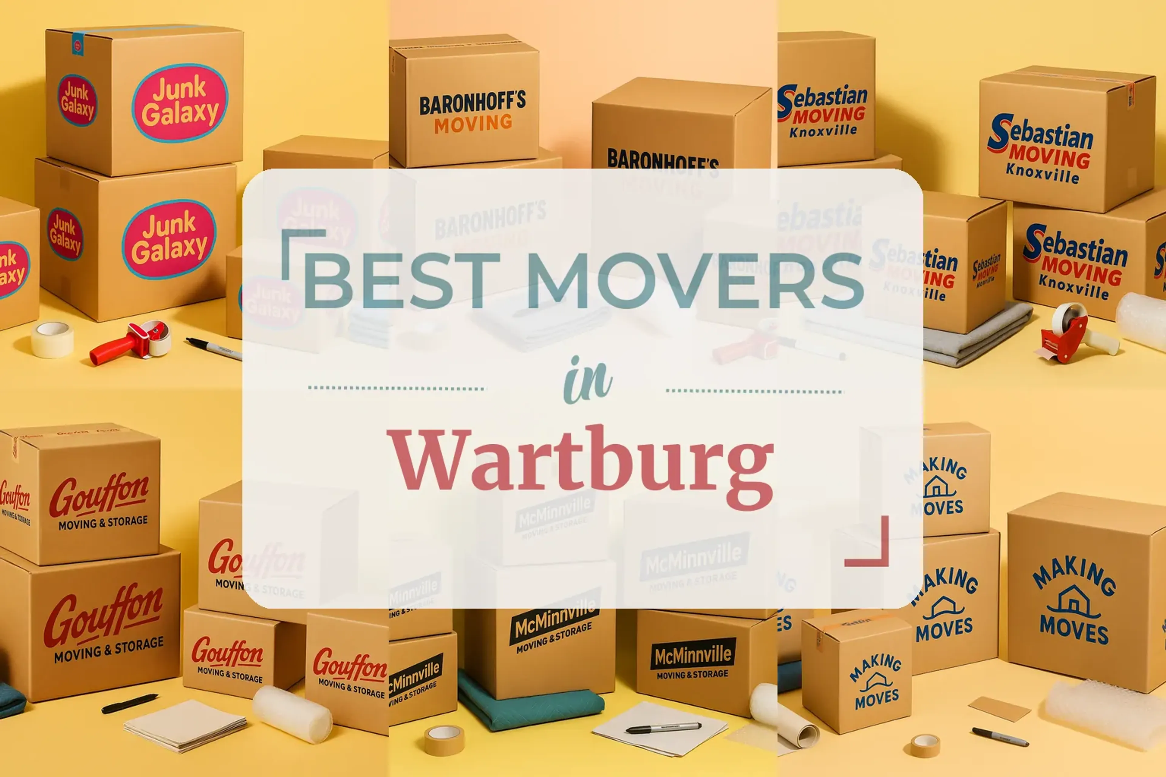 Side-by-side comparison of Wartburg moving companies