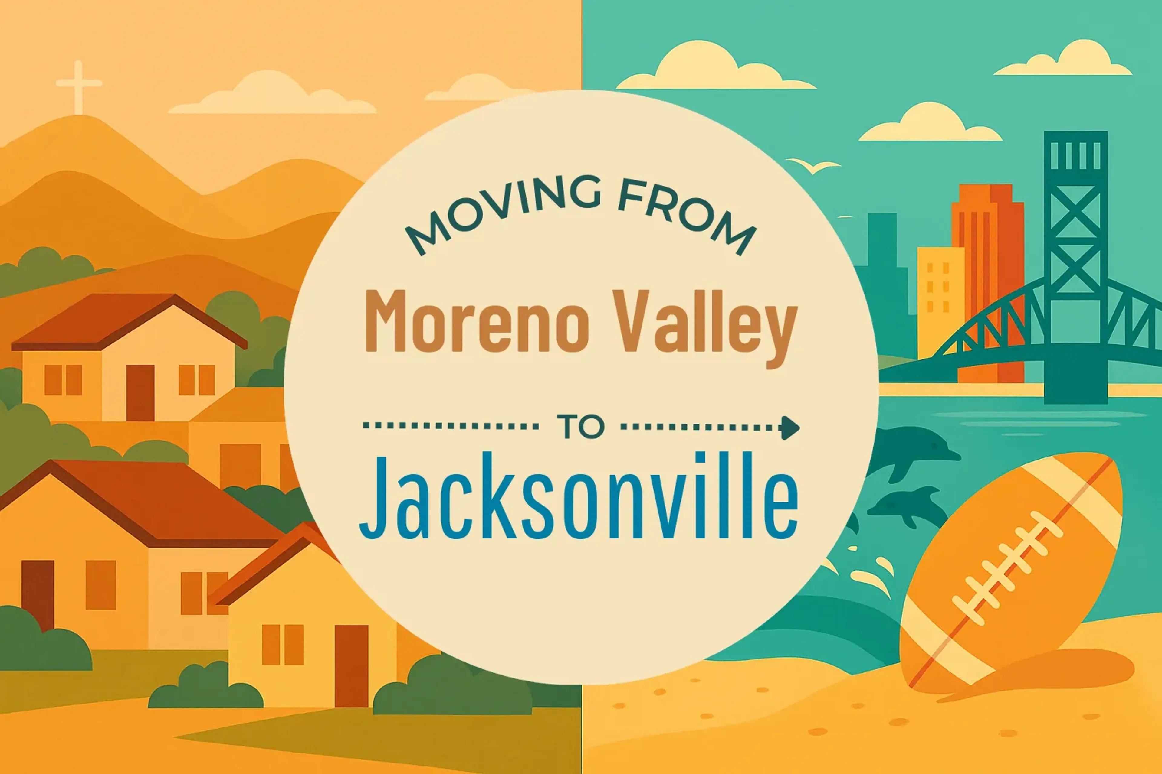 Side-by-side comparison of Moreno Valley to Jacksonville moving companies