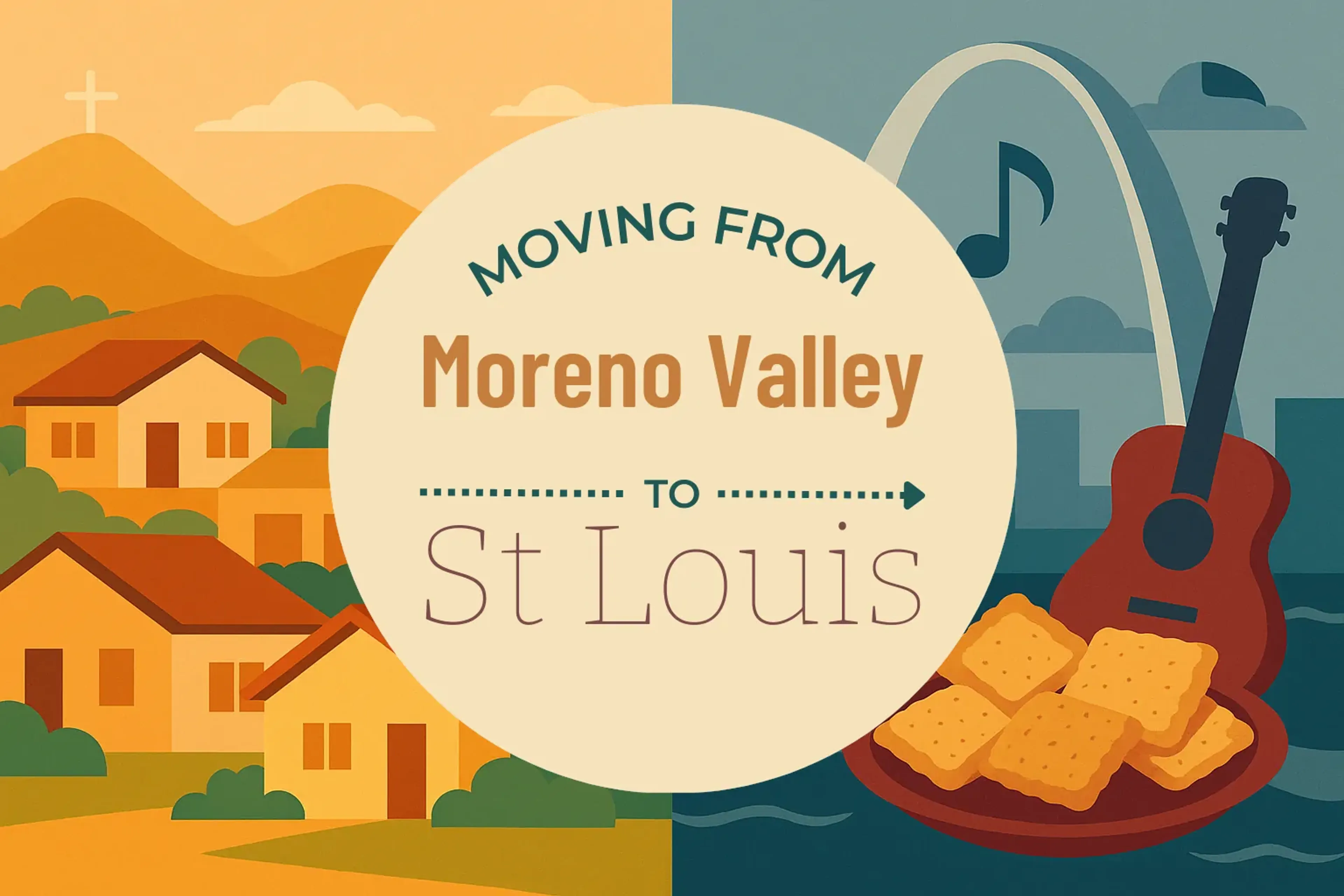 Side-by-side comparison of Moreno Valley to St. Louis moving companies