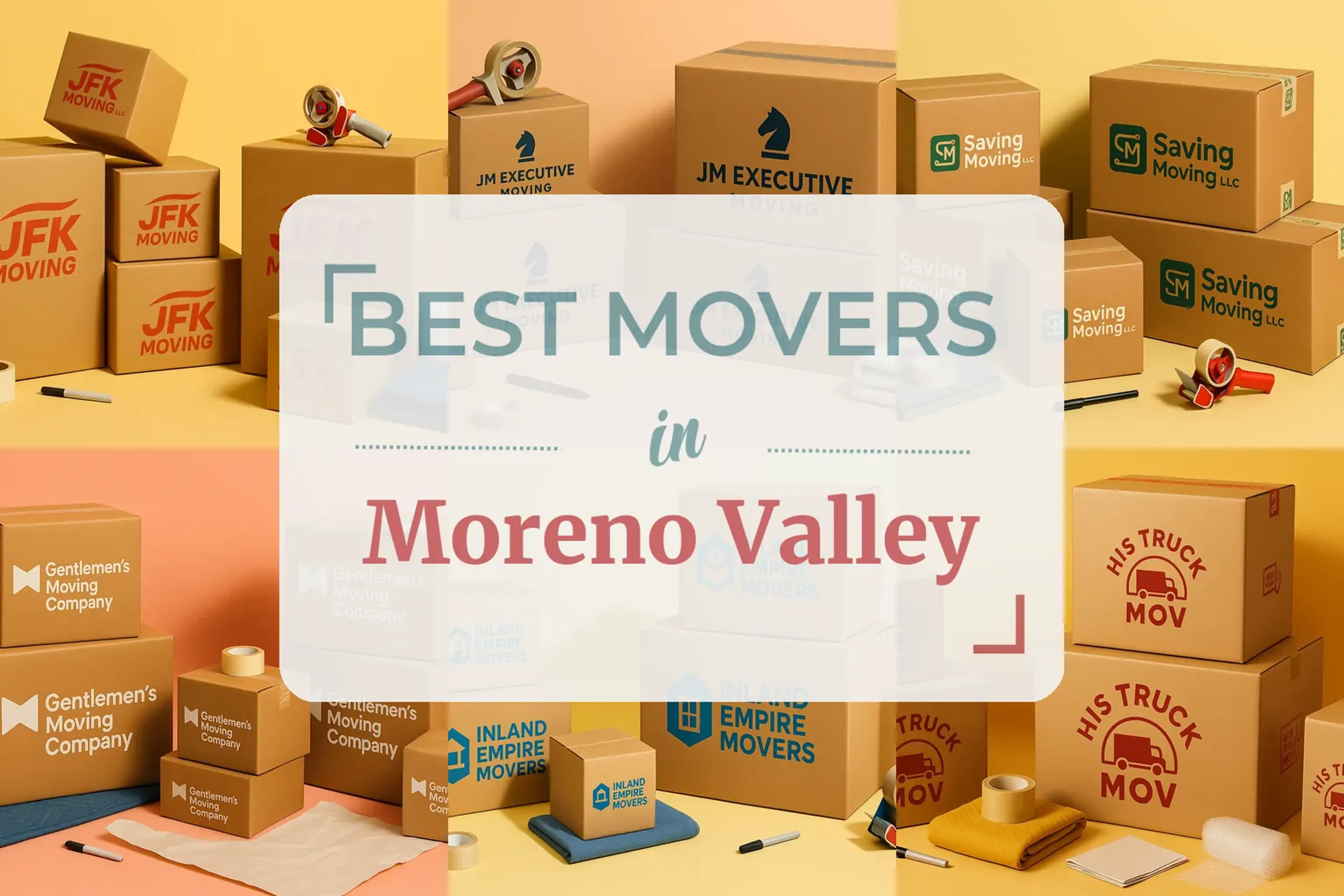 Side-by-side comparison of Moreno Valley moving companies