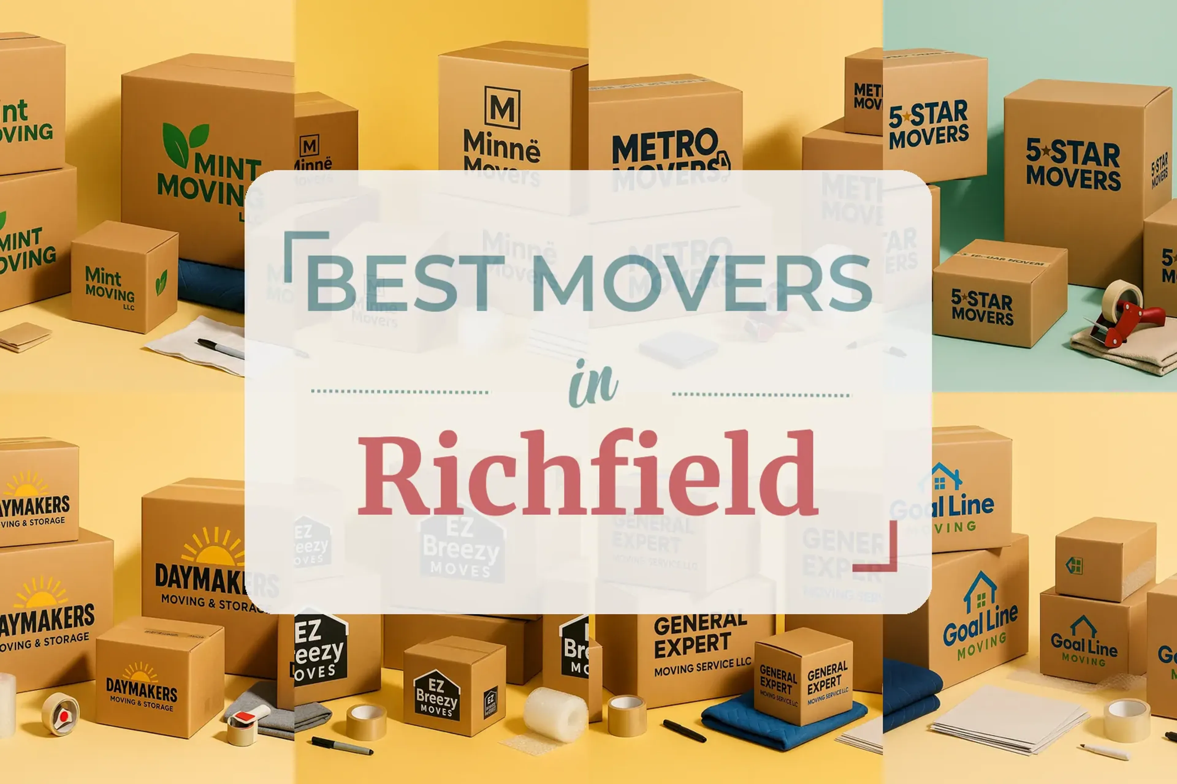 Side-by-side comparison of Richfield moving companies