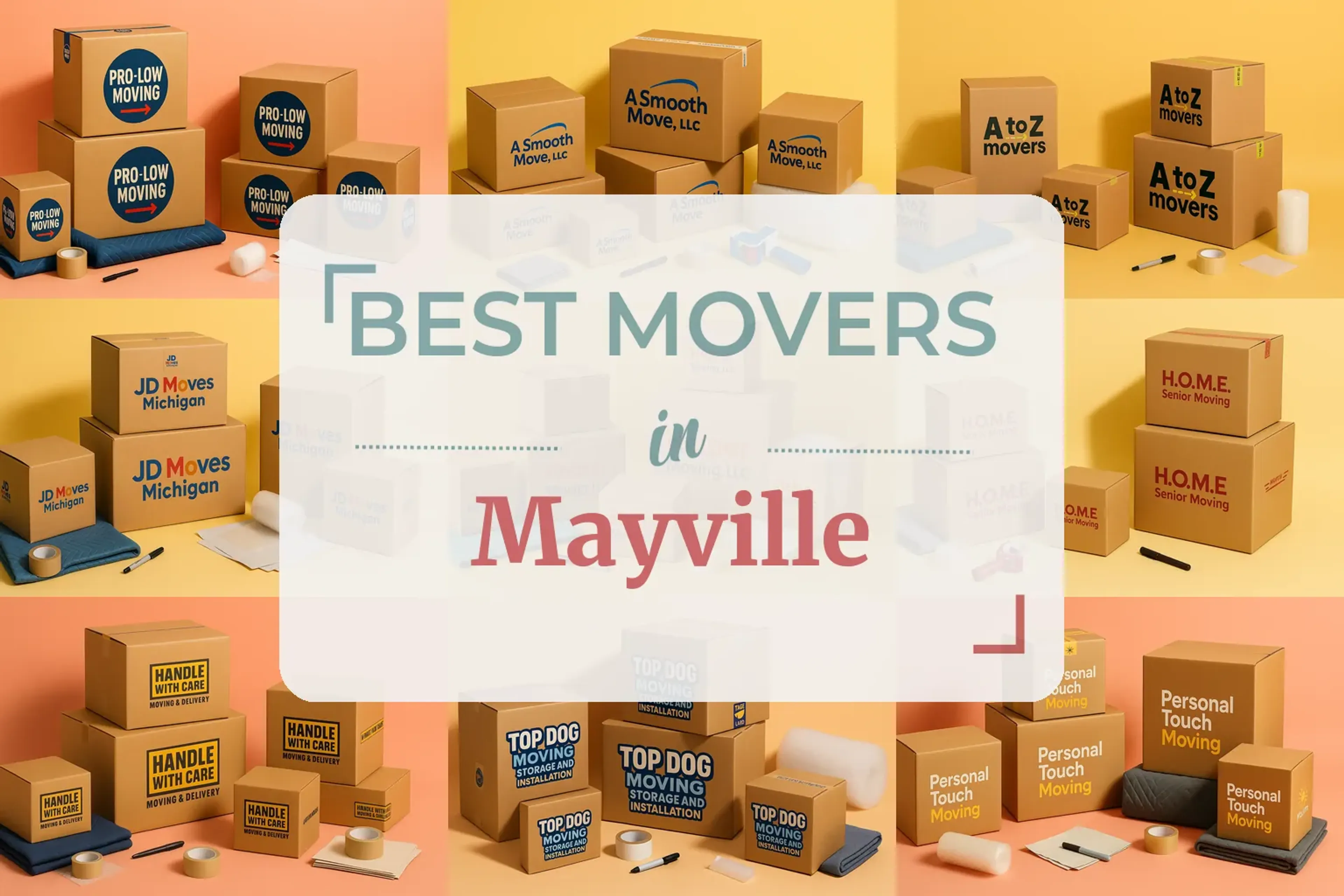 Side-by-side comparison of Mayville moving companies