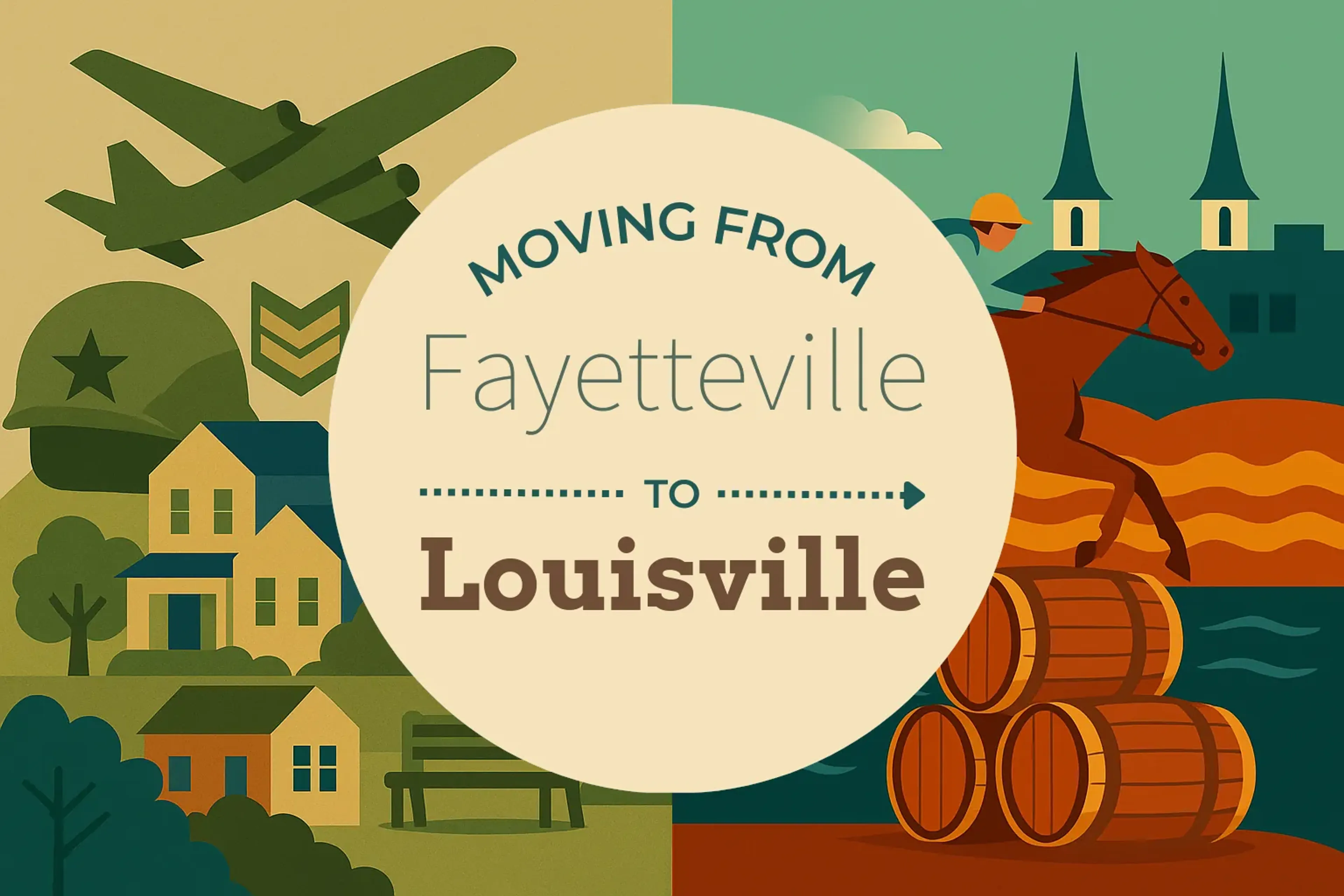 Side-by-side comparison of Fayetteville to Louisville moving companies