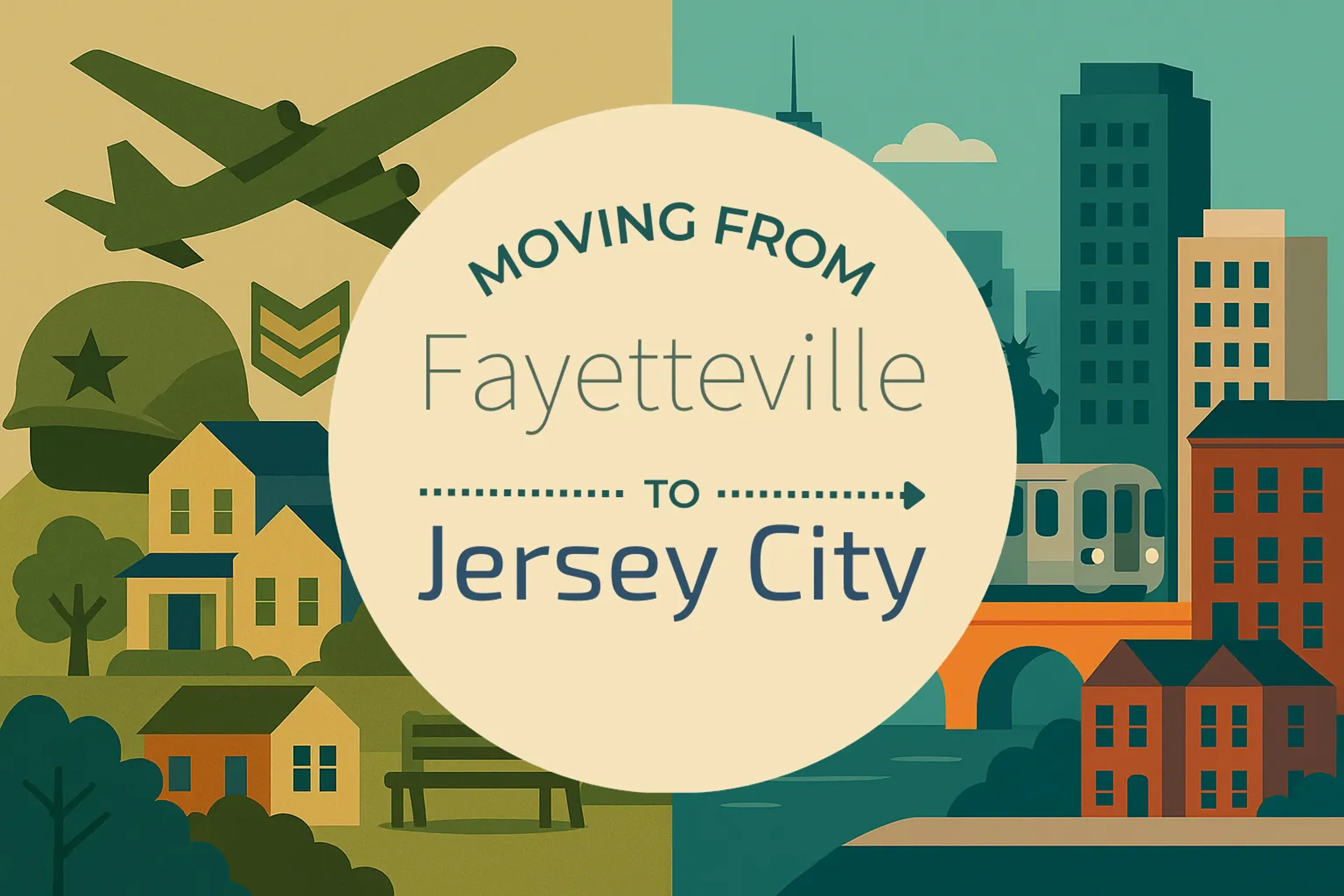 Side-by-side comparison of Fayetteville to Jersey City moving companies