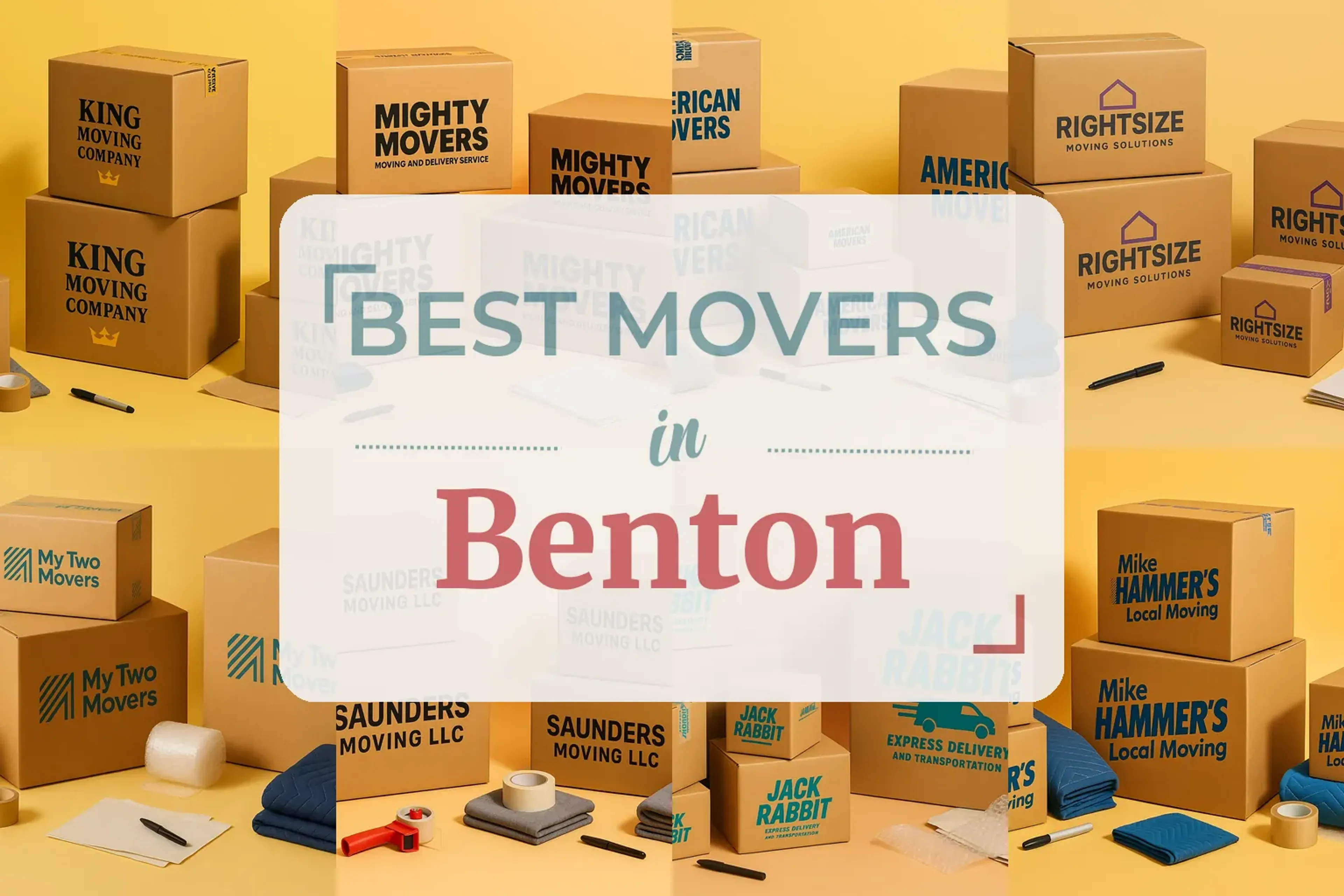 Side-by-side comparison of Benton moving companies