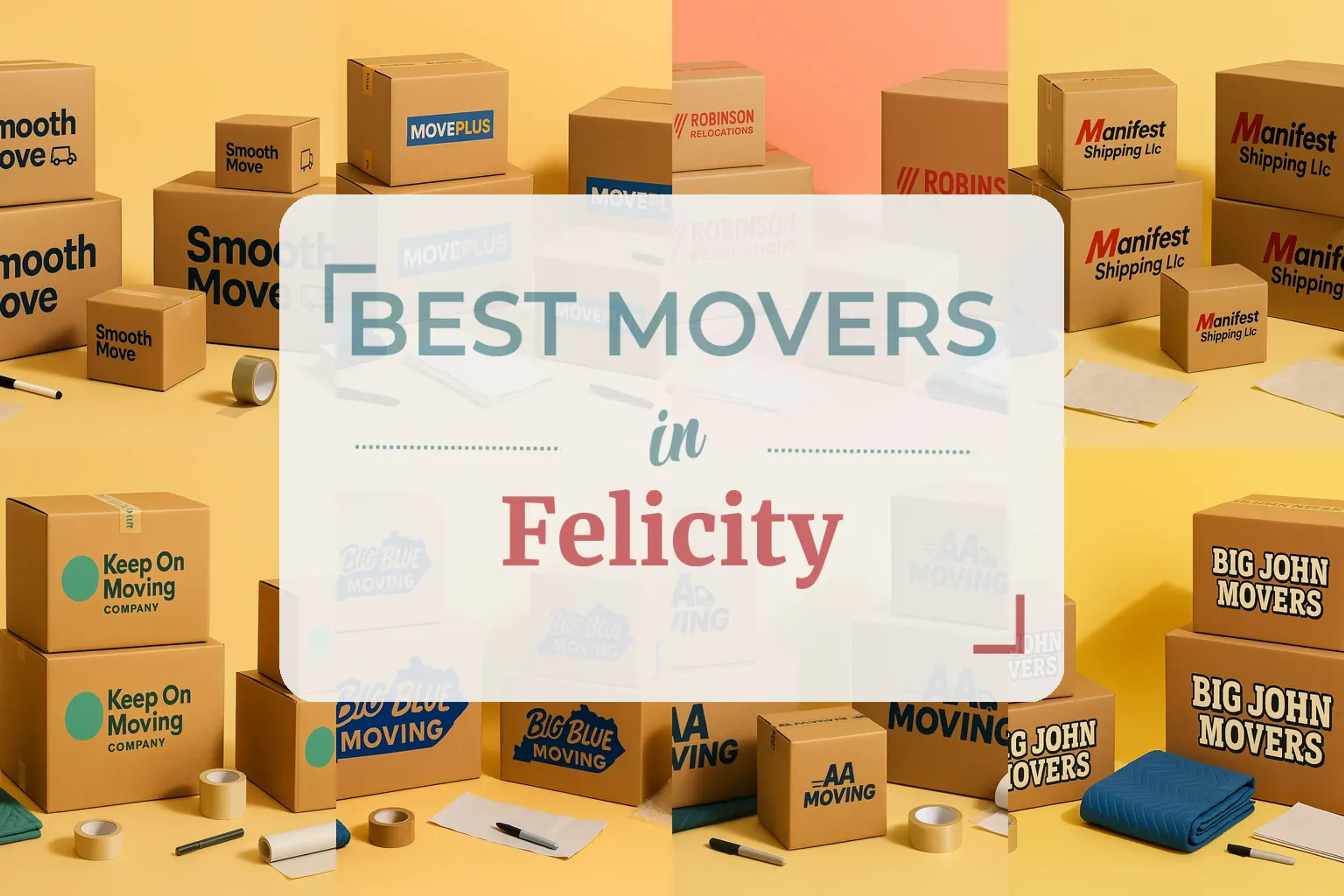 Side-by-side comparison of Felicity moving companies