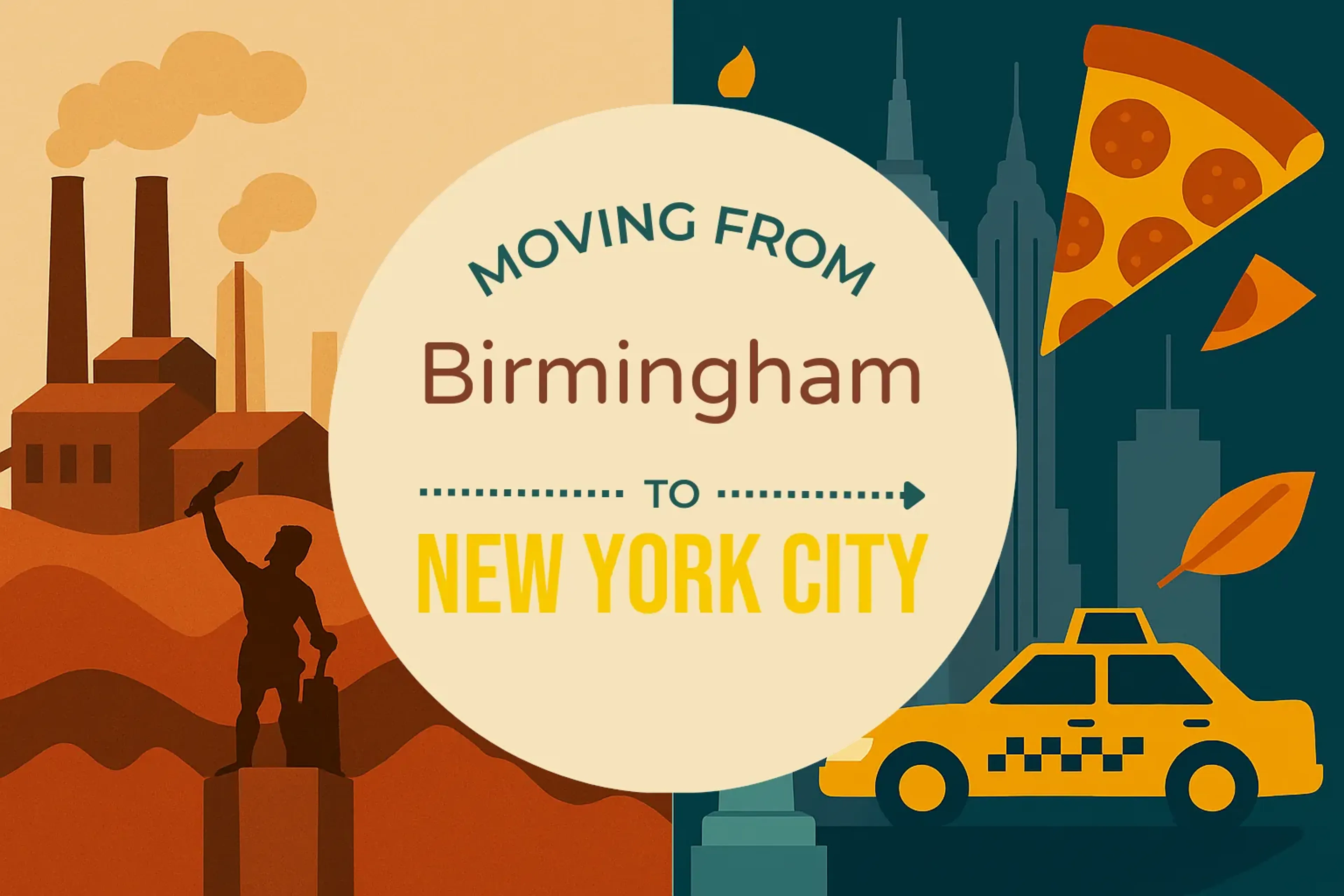Side-by-side comparison of Birmingham to New York City moving companies