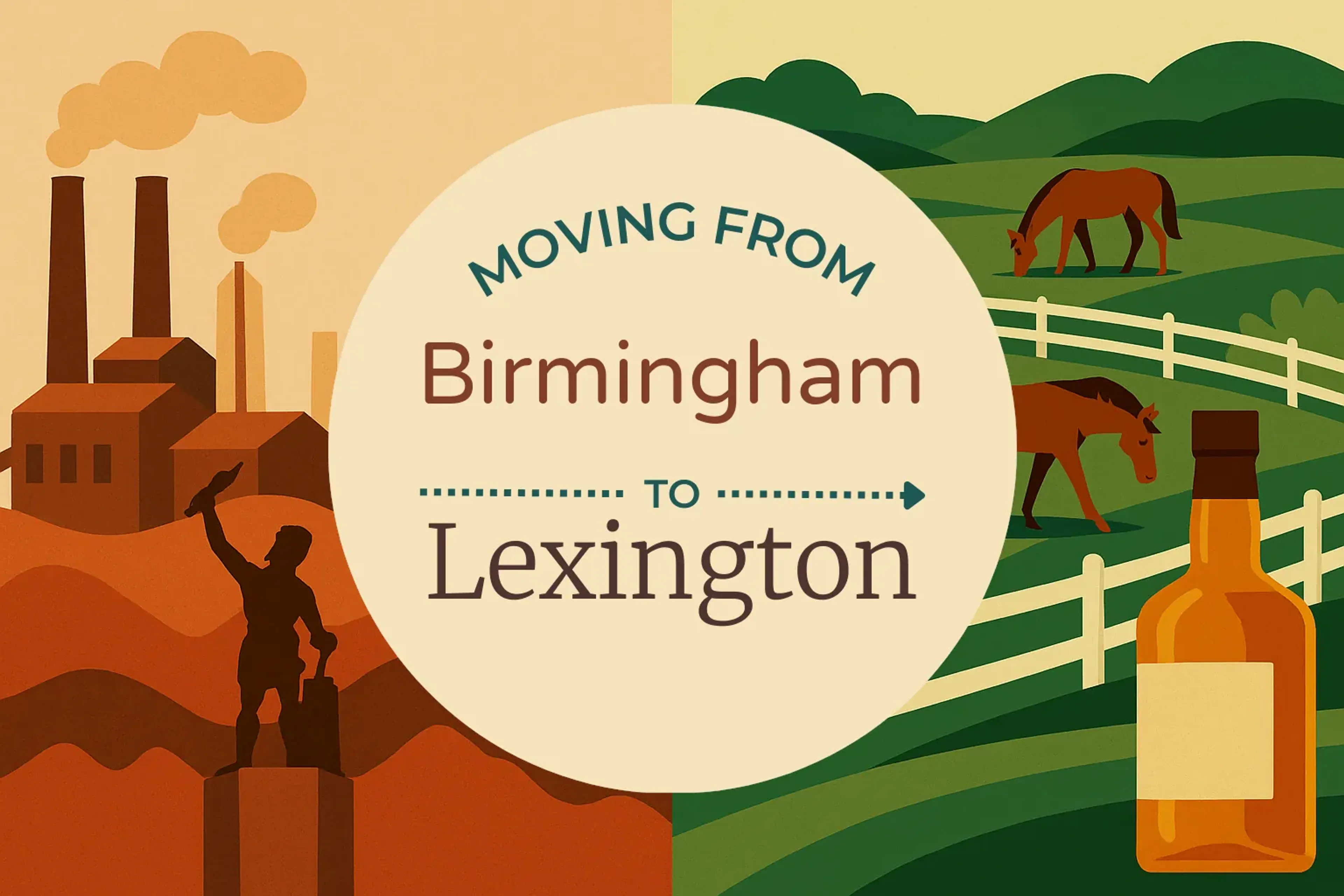 Side-by-side comparison of Birmingham to Lexington moving companies