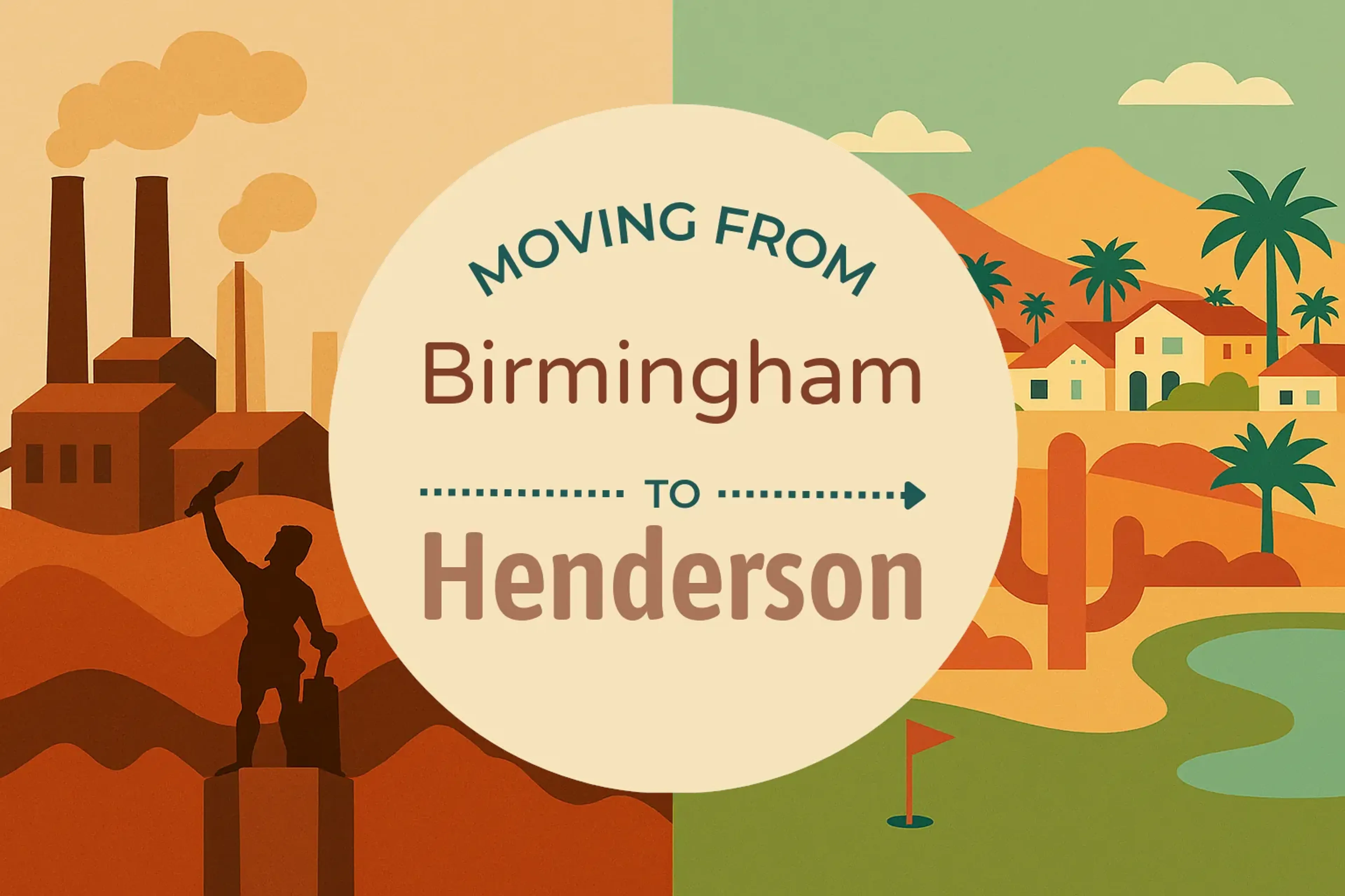 Side-by-side comparison of Birmingham to Henderson moving companies