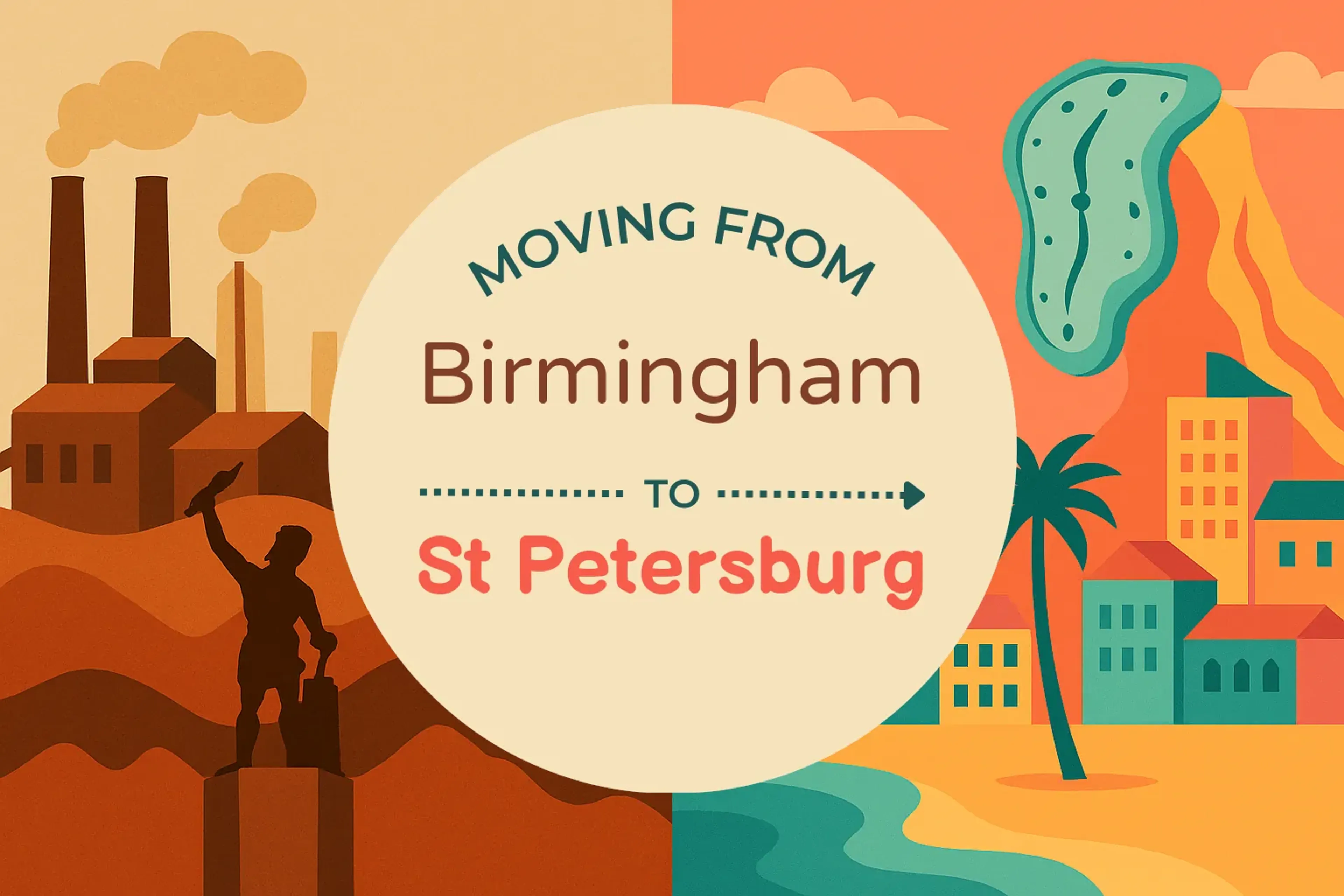 Side-by-side comparison of Birmingham to St. Petersburg moving companies