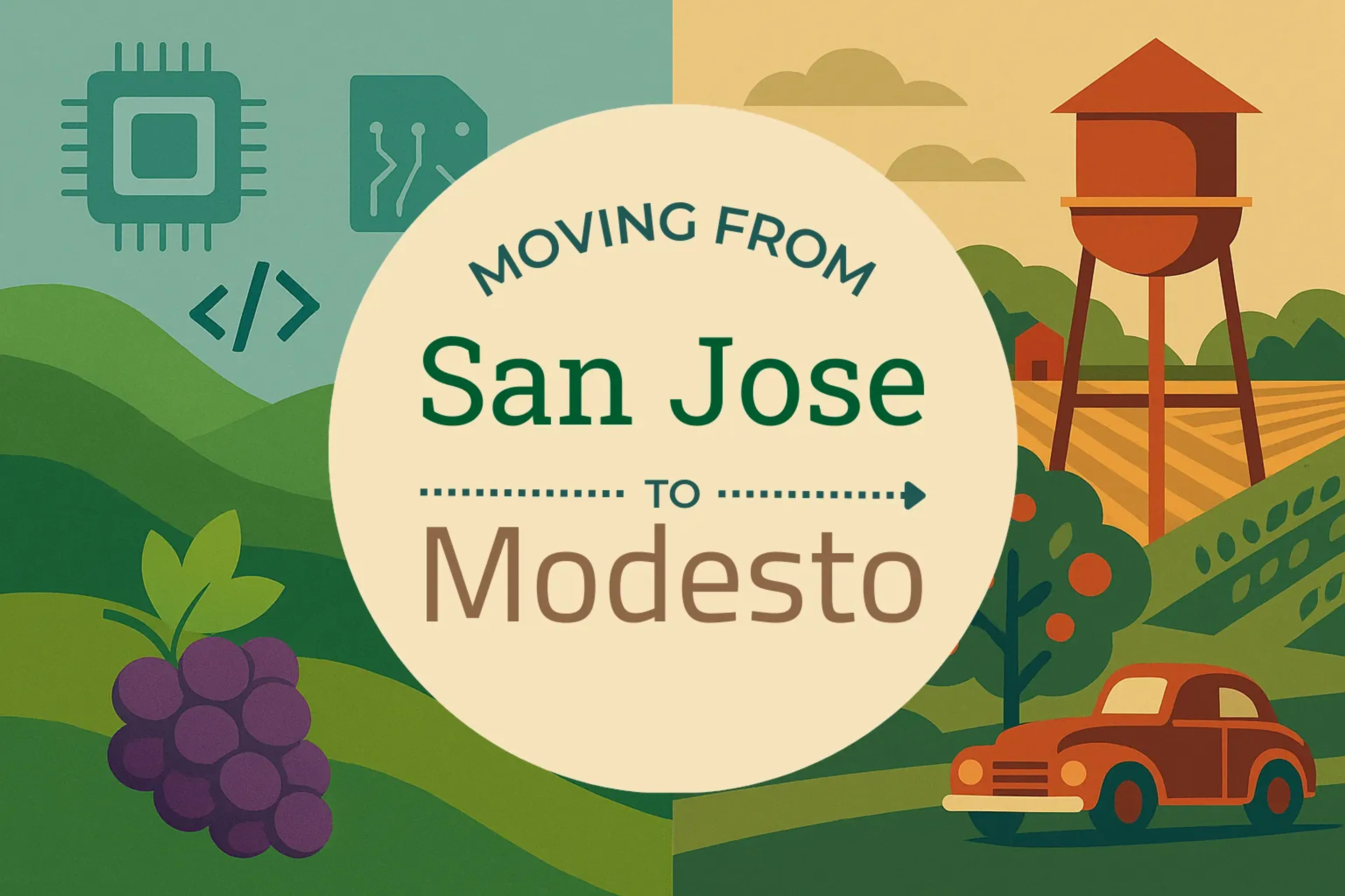 San Jose to Modesto featured image