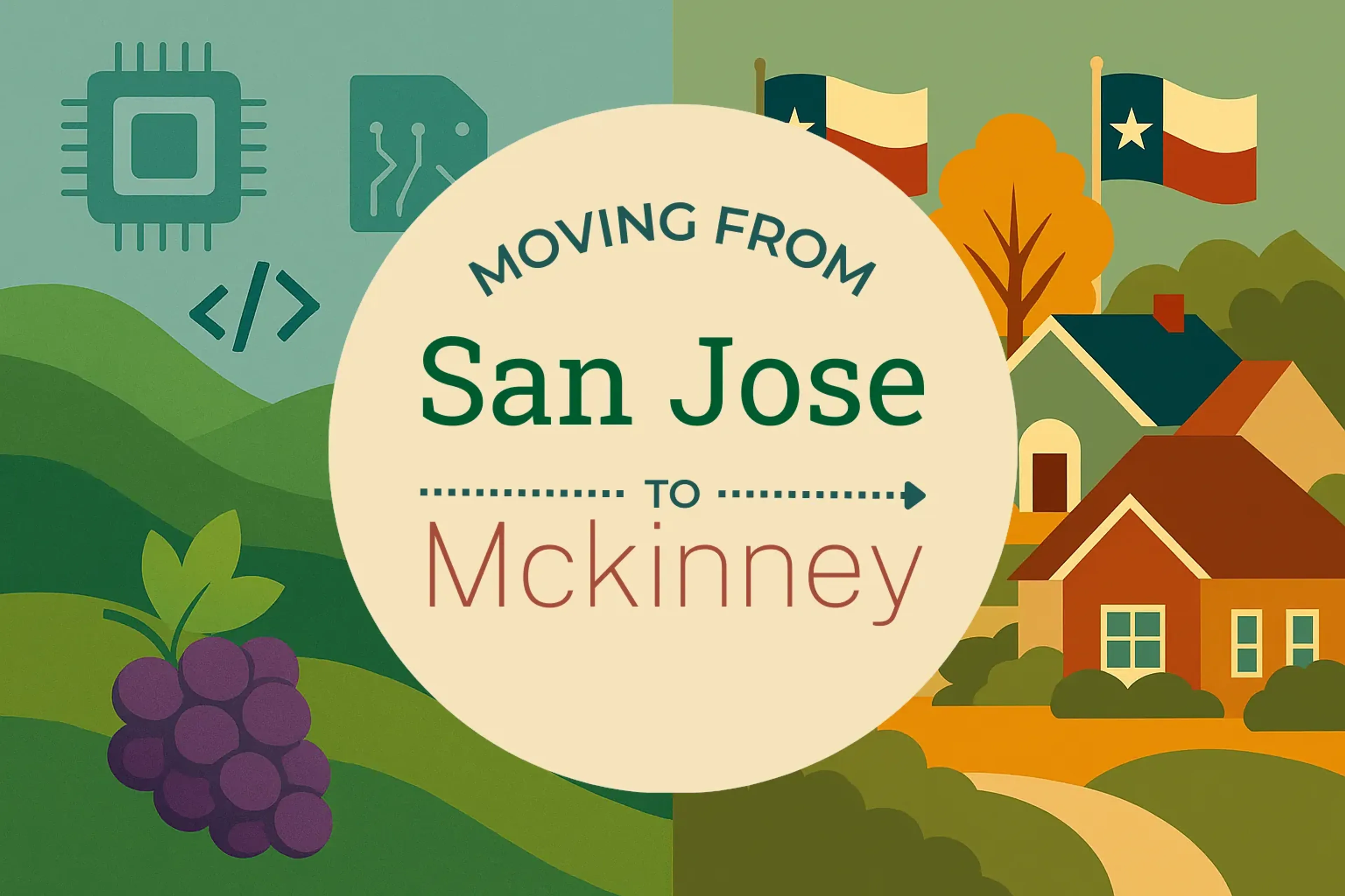Side-by-side comparison of San Jose to Mckinney moving companies
