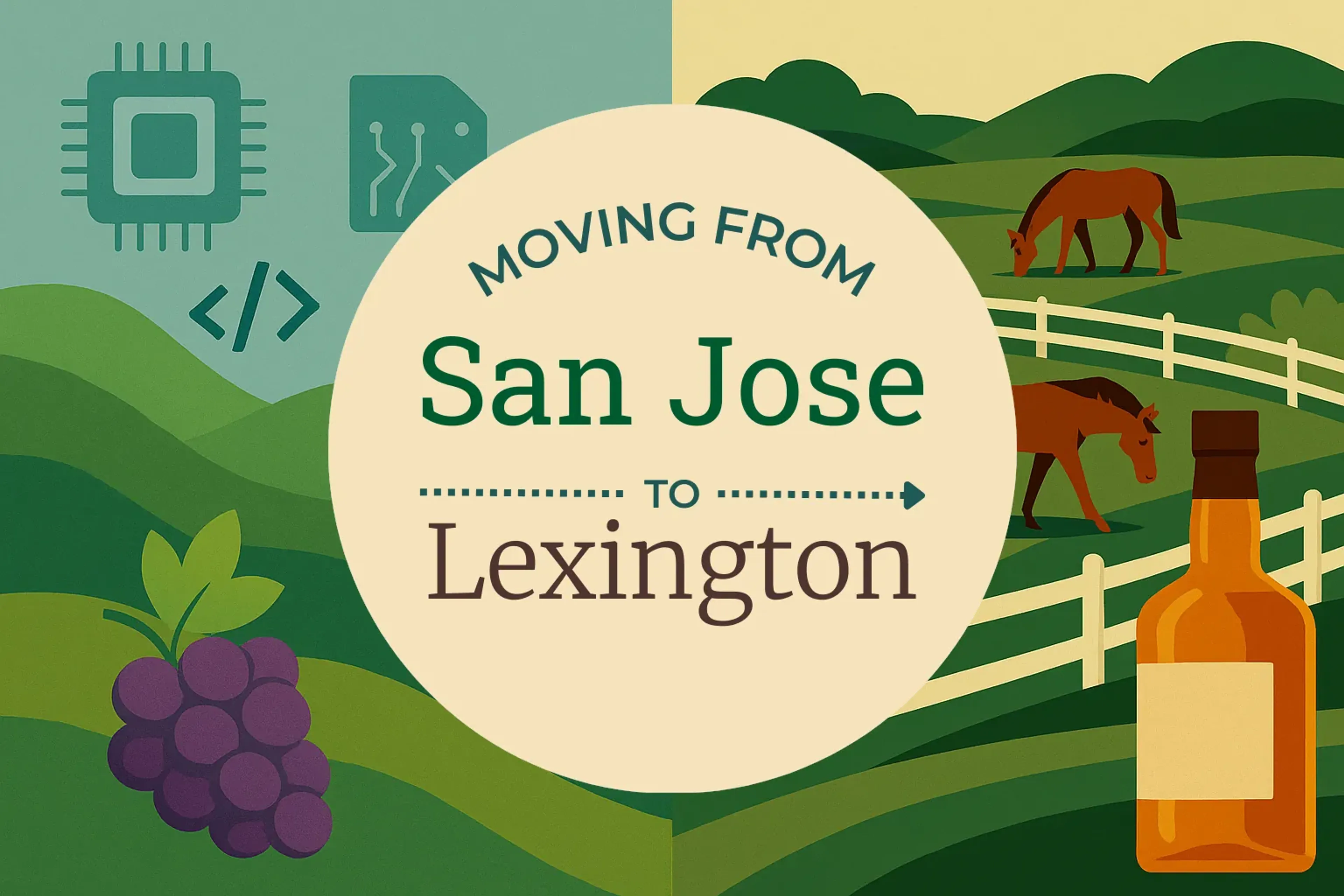 Side-by-side comparison of San Jose to Lexington moving companies