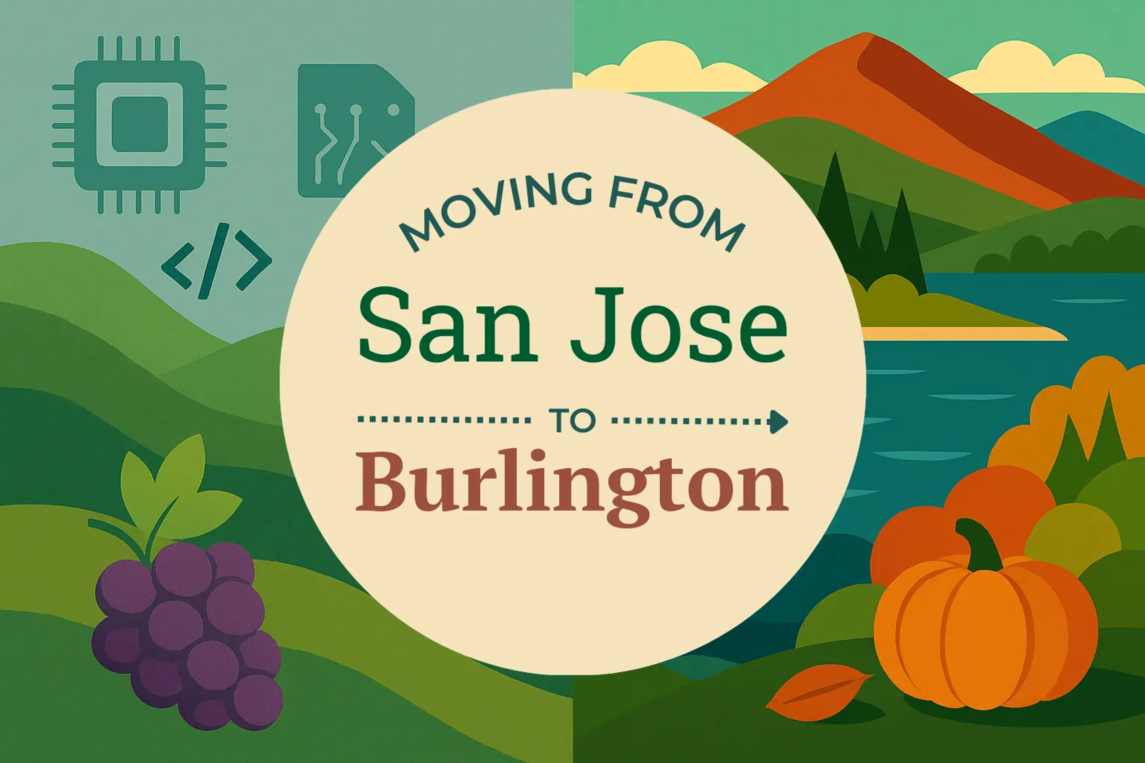 Side-by-side comparison of San Jose to Burlington moving companies