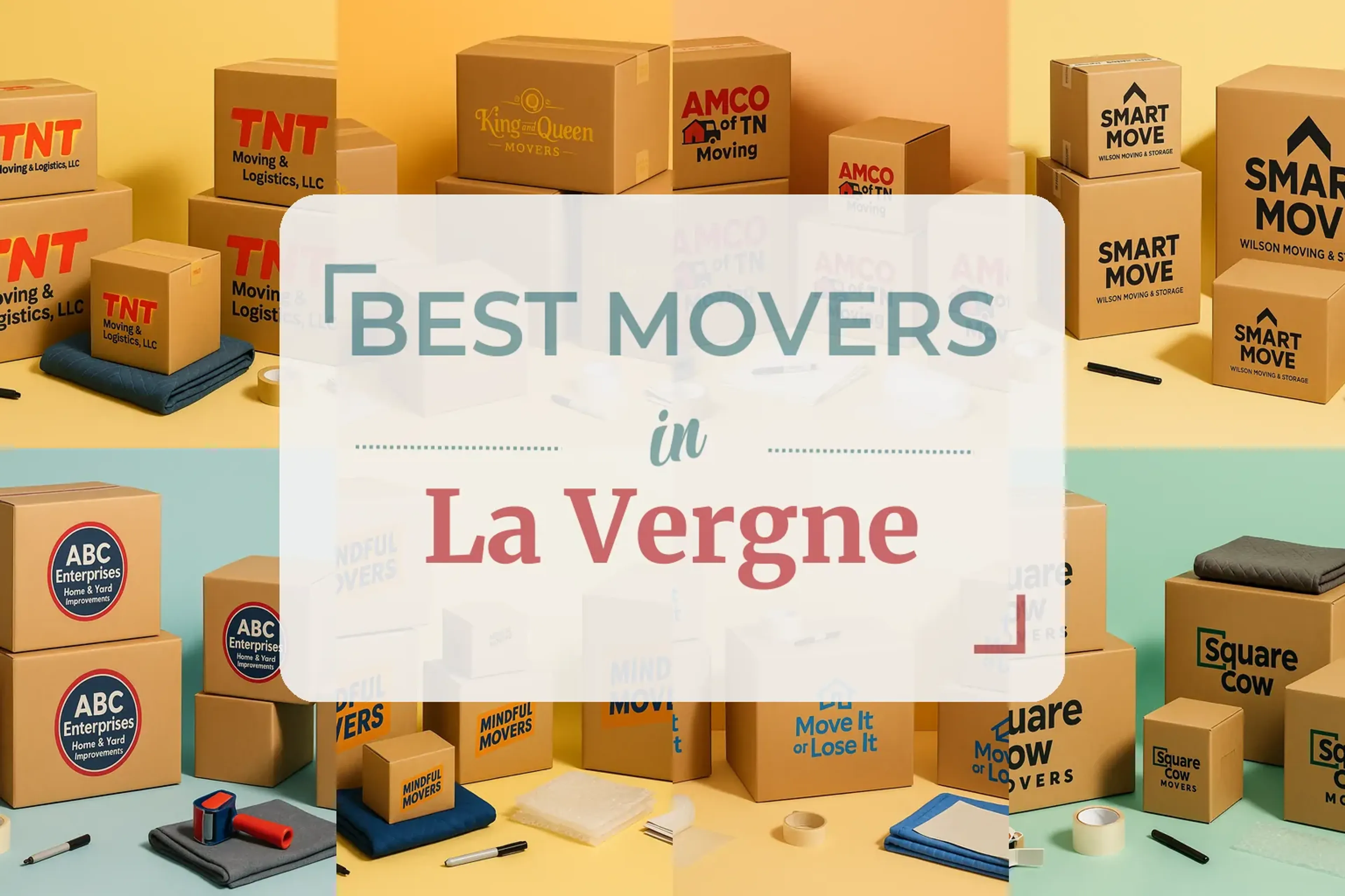 Side-by-side comparison of La Vergne moving companies